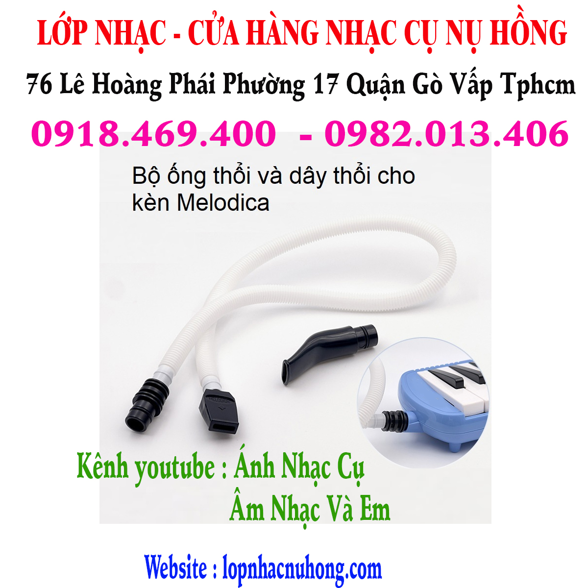 Địa chỉ chỗ bán bộ ống thổi kèn melodica / melodion tại gò vấp, tphcm