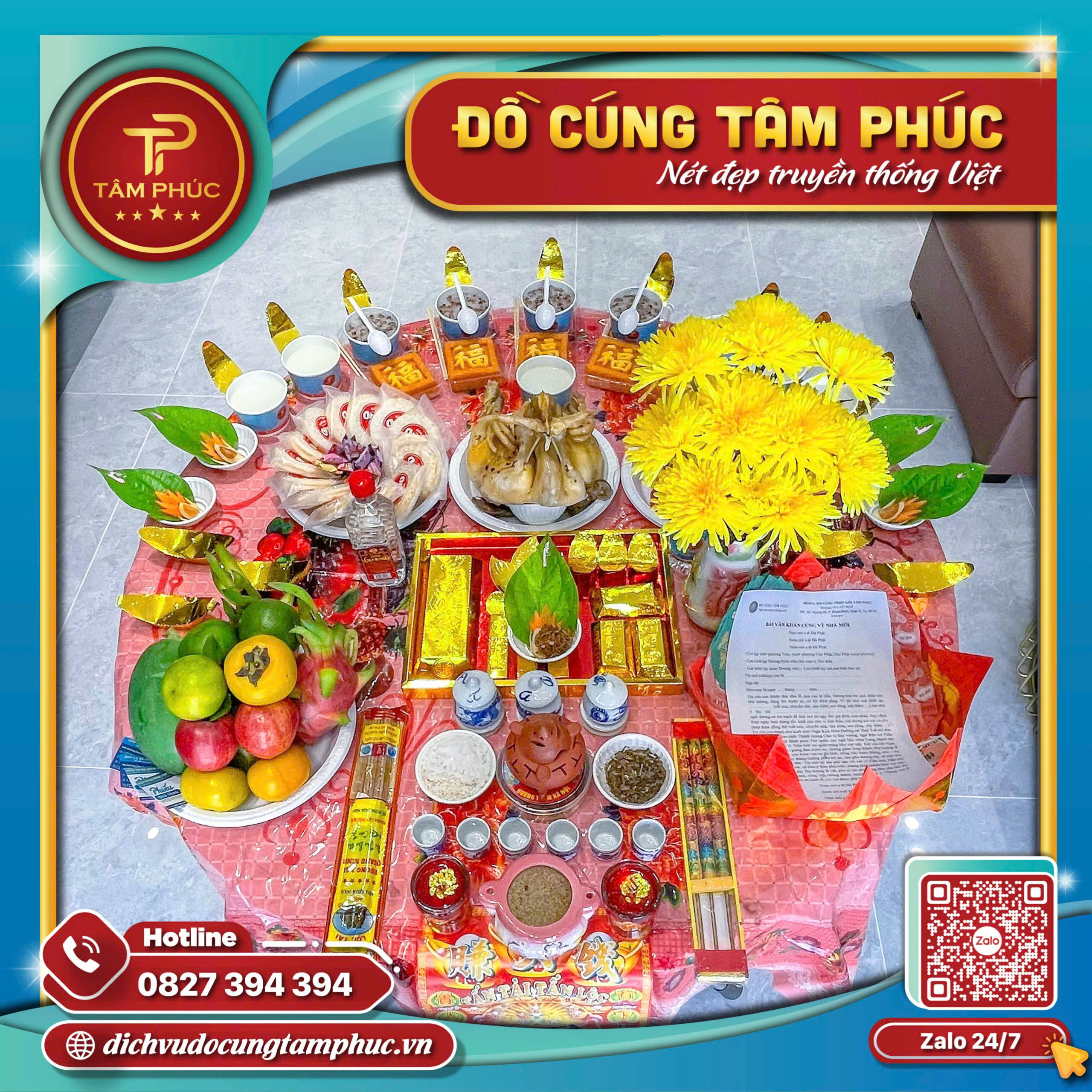 Dịch Vụ Mâm Cúng Nhập Trạch