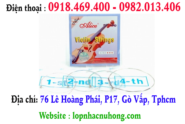 Chuyên thay dây đàn violin tại gò vấp, tphcm, sài gòn