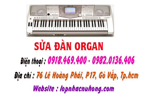 Chuyên sửa đàn organ, thay màn hình đàn organ tại gò vấp, tphcm