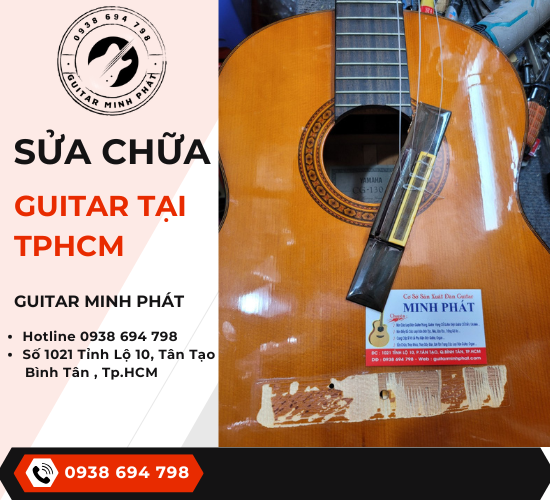 Sửa đàn guitar, gắn eq guitar tại Tphcm