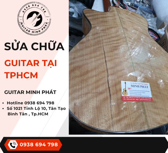 Sửa đàn guitar, gắn eq guitar tại Tphcm