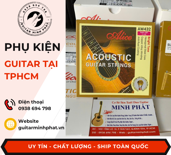 Mua dây đàn guitar Acoustic giá rẻ quận Bình Tân Tphcm