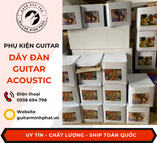 Mua dây đàn guitar Acoustic giá rẻ quận Bình Tân Tphcm