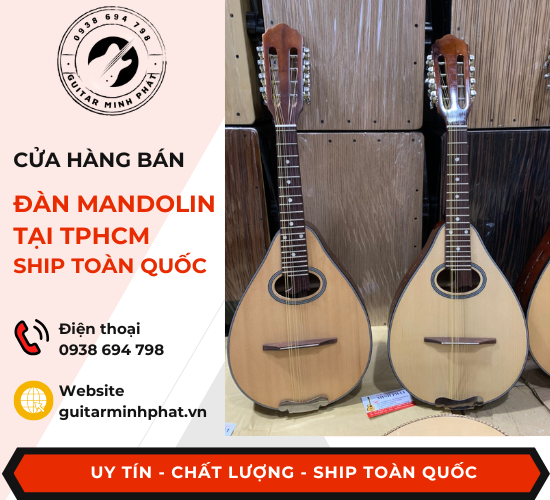 Địa chỉ bán đàn mandolin, măng đô lin tại tphcm có ship toàn quốc