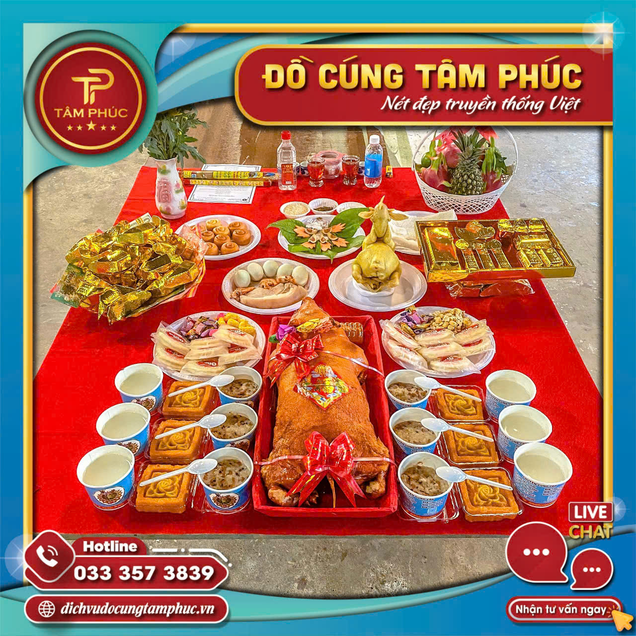 Dịch Vụ Mâm Cúng Giỗ Tổ Ngành