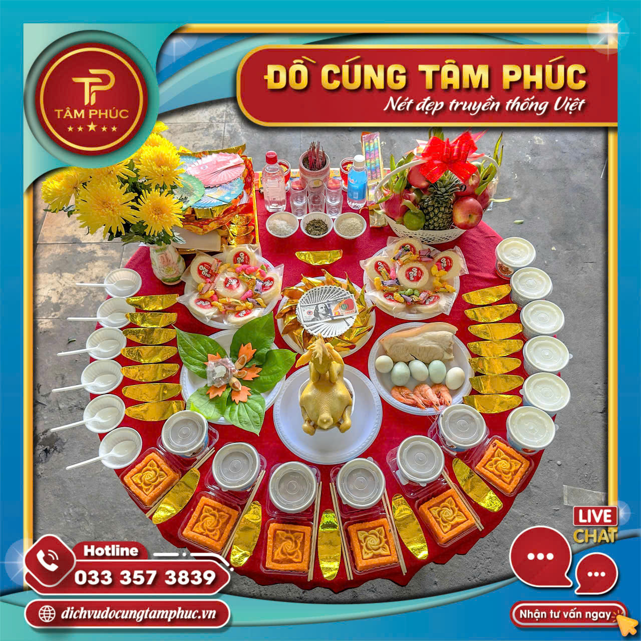 Dịch Vụ Mâm Cúng Giỗ Tổ Ngành