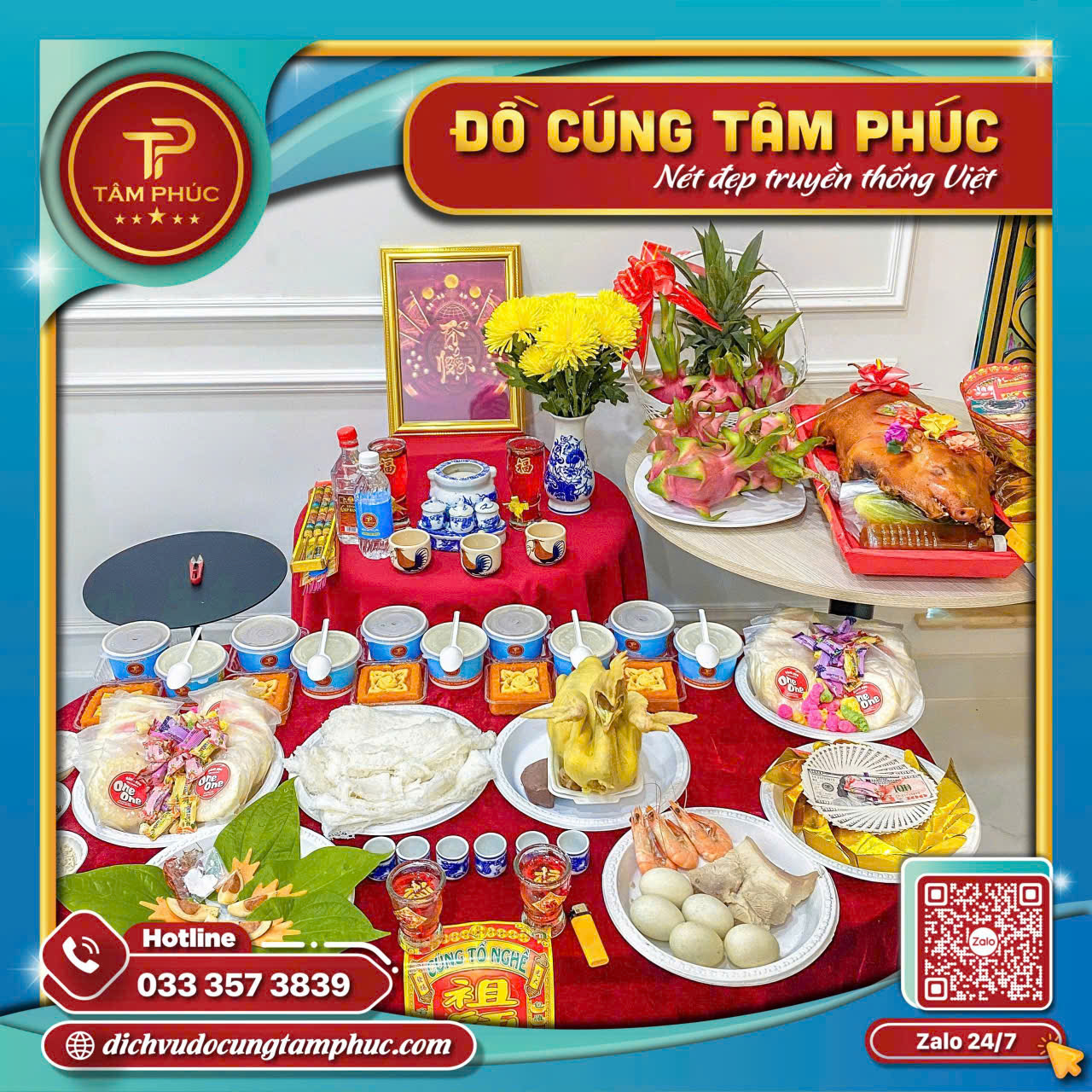 Dịch Vụ Mâm Cúng Giỗ Tổ Ngành