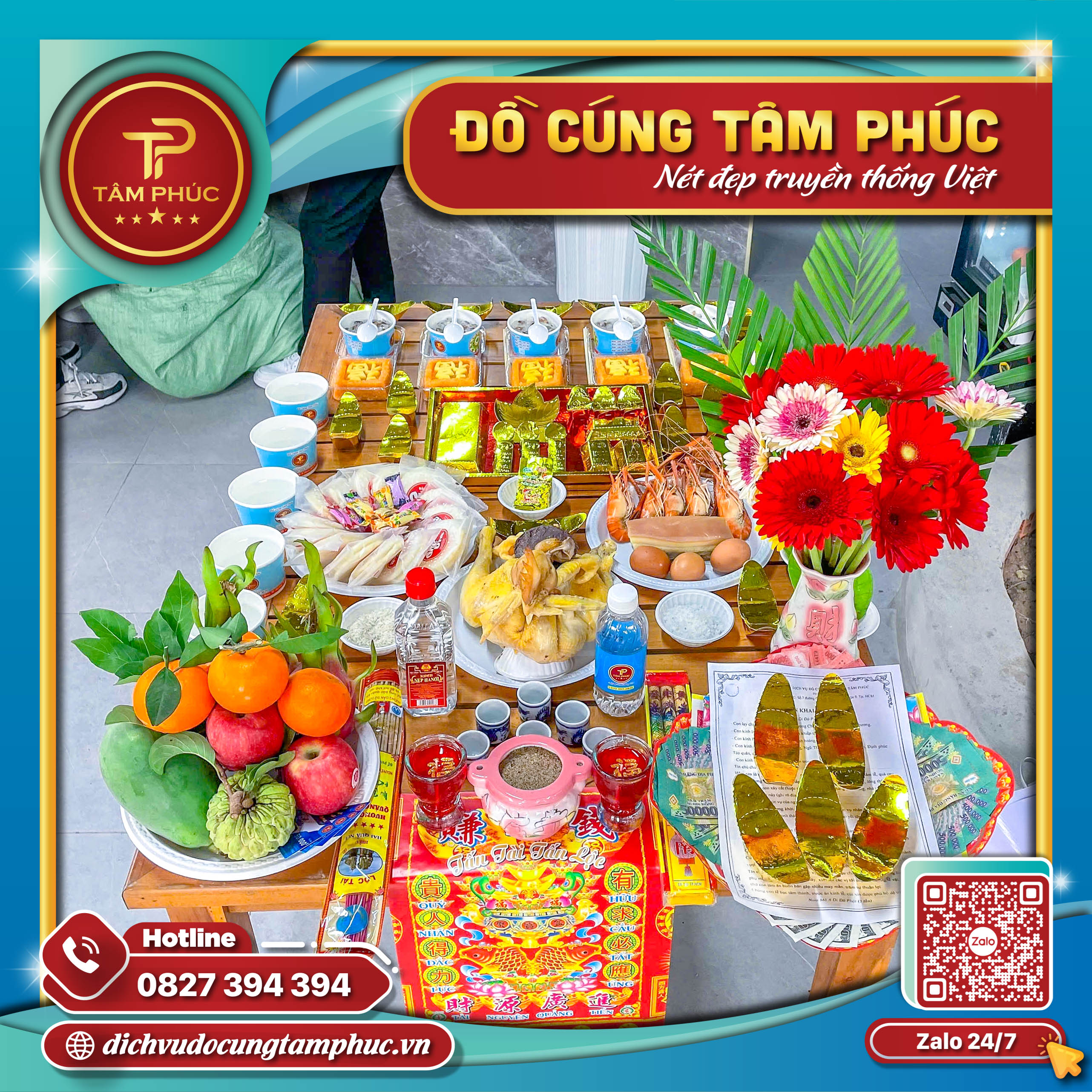 Cúng Mừng Khai Trương Đầu Năm Mới