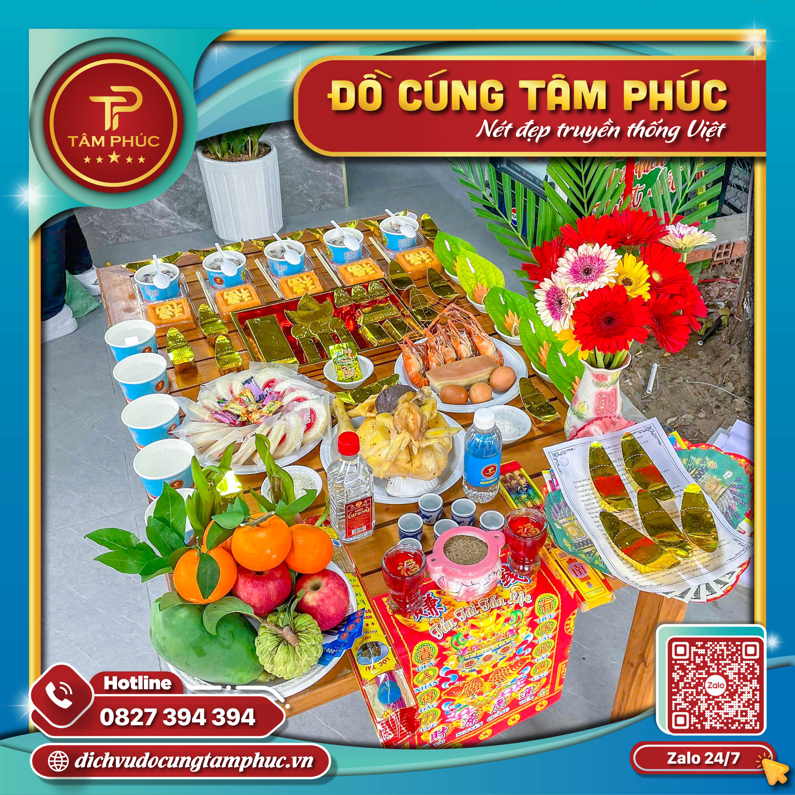 Cúng Mừng Khai Trương Đầu Năm Mới