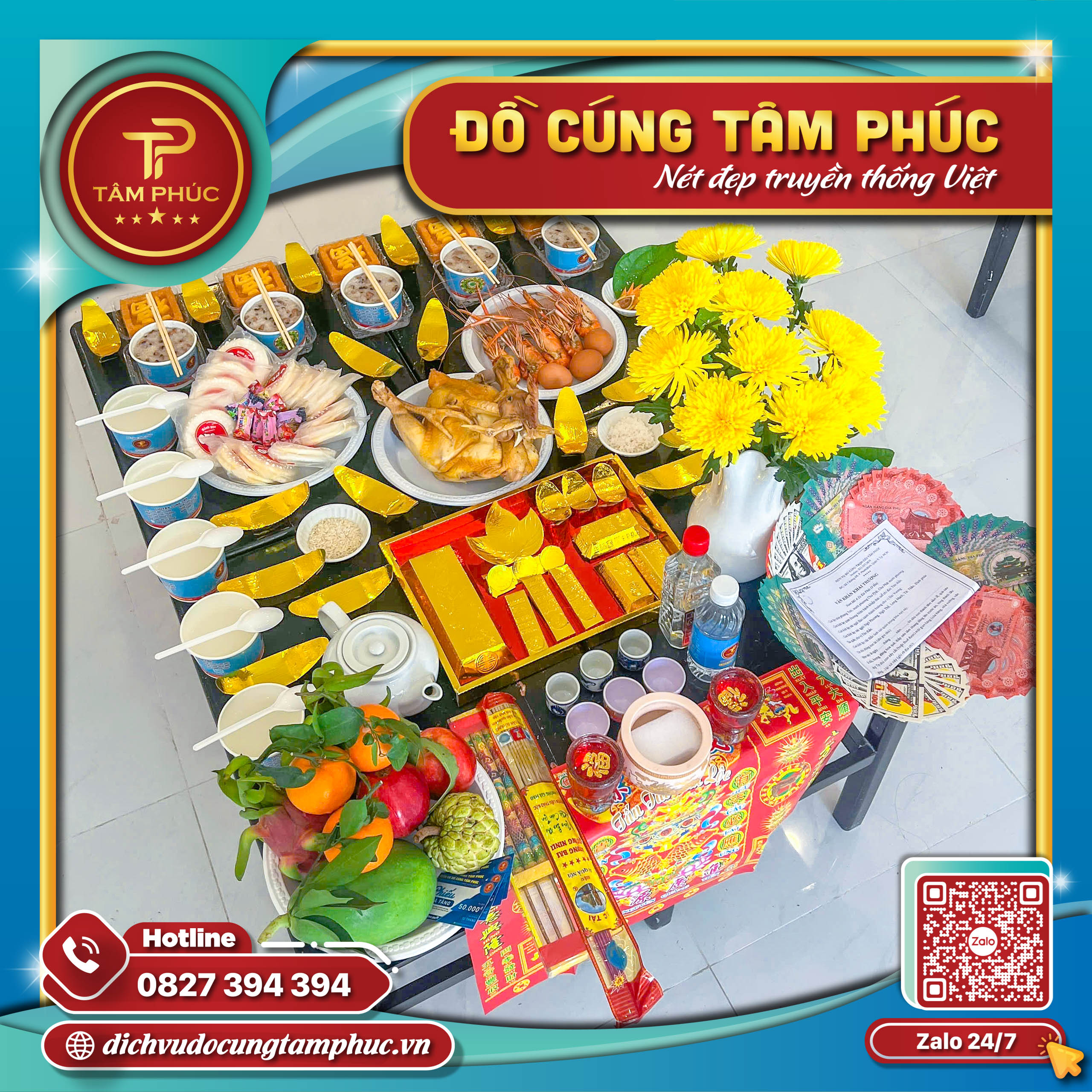 Cúng Mừng Khai Trương Đầu Năm Mới