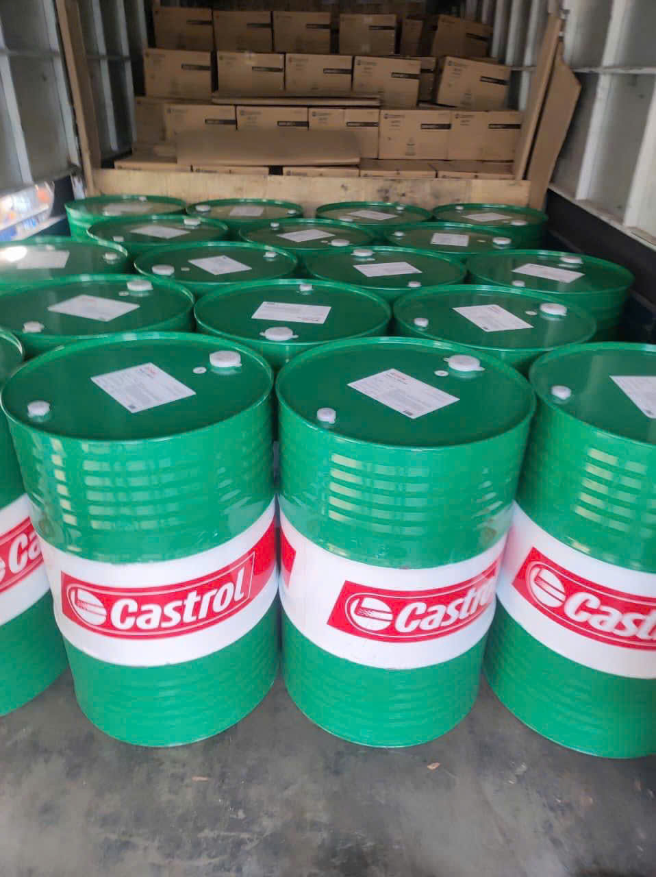 Dầu động cơ Castrol CRB TURBOMAX 20w50 CI-4/phuy 209l chính hãng.