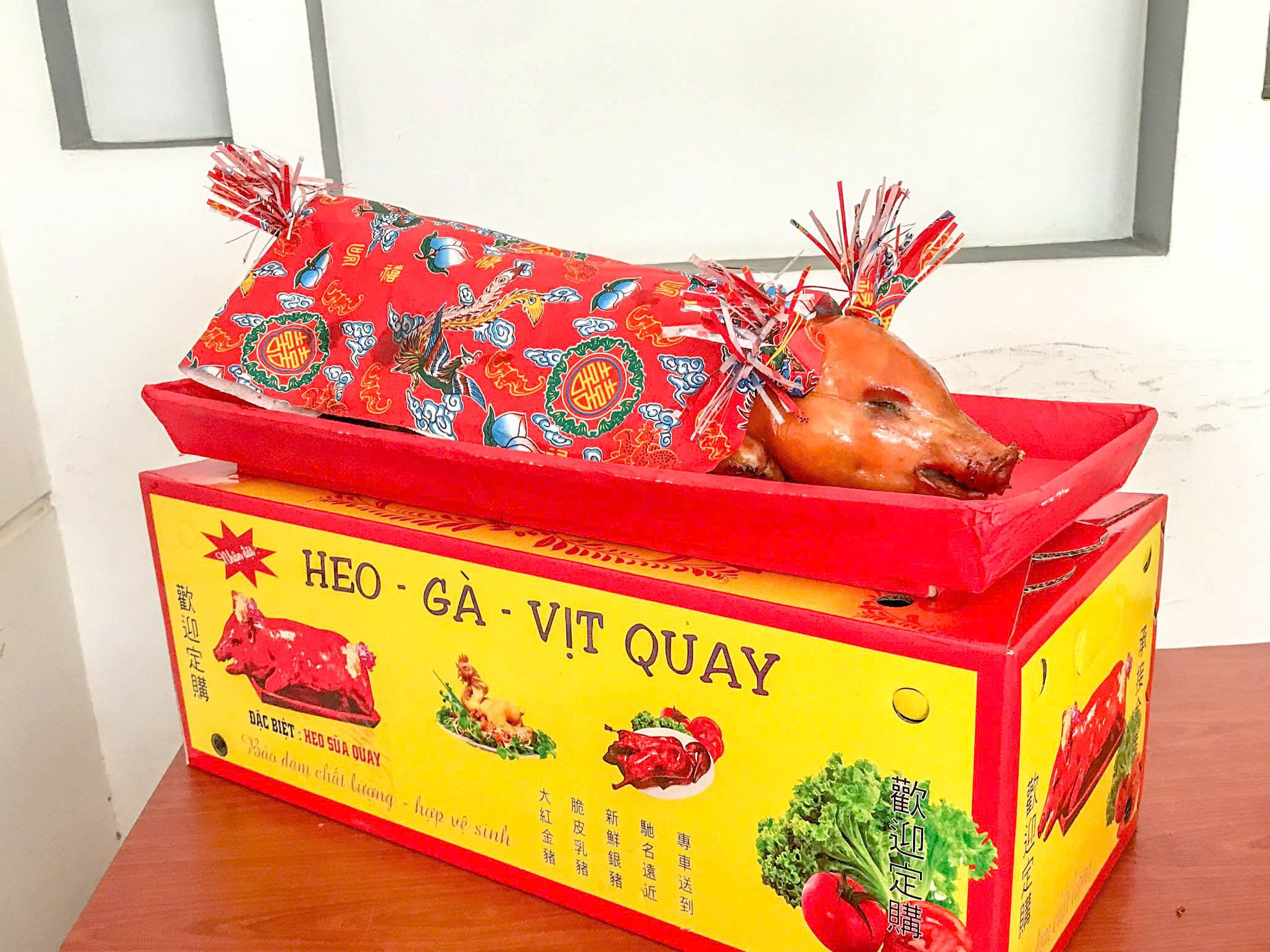 Cúng Heo Quay Miếng Và Heo Quay Con