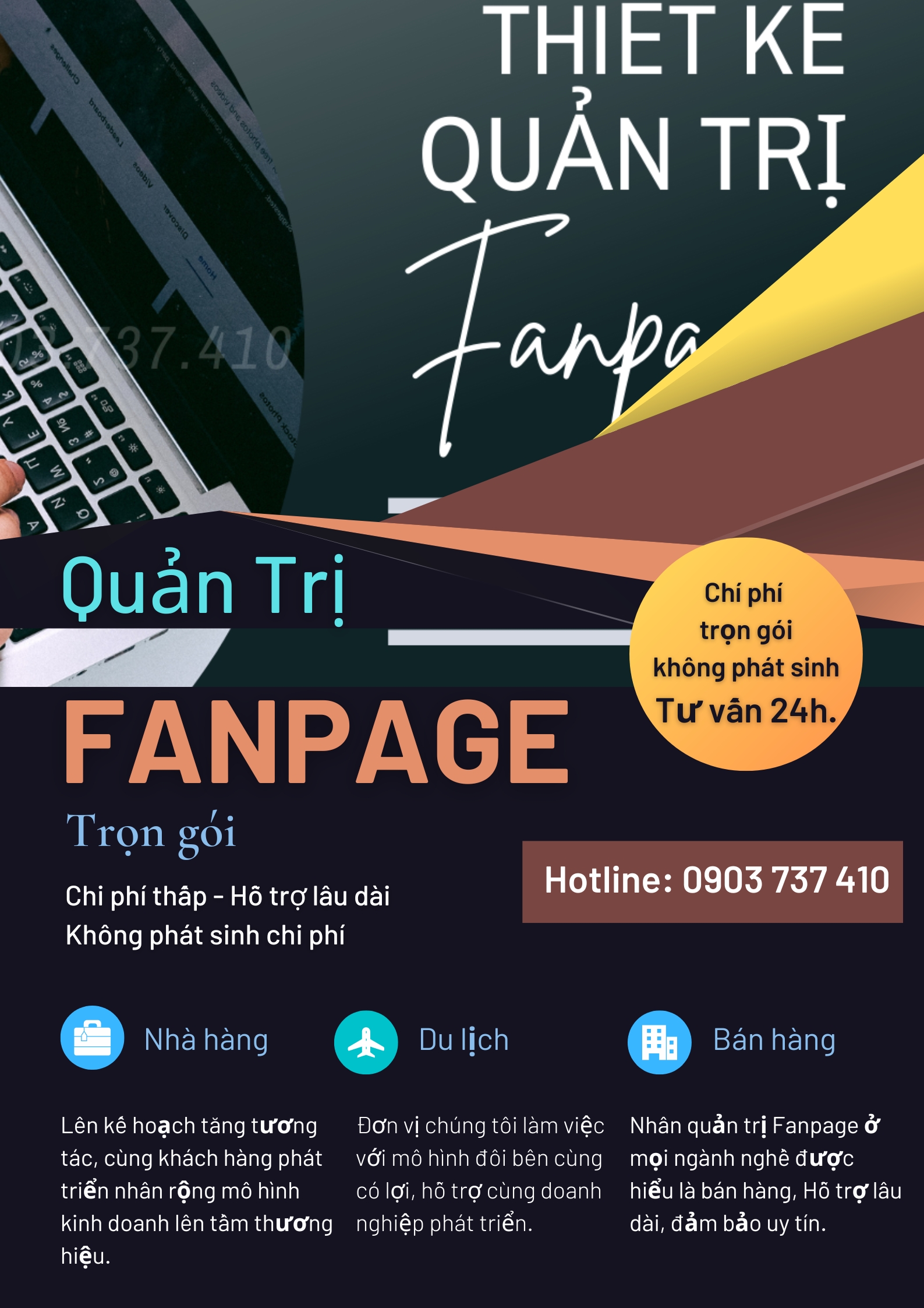 Quản trị fanpage toàn diện chuyên nghiệp