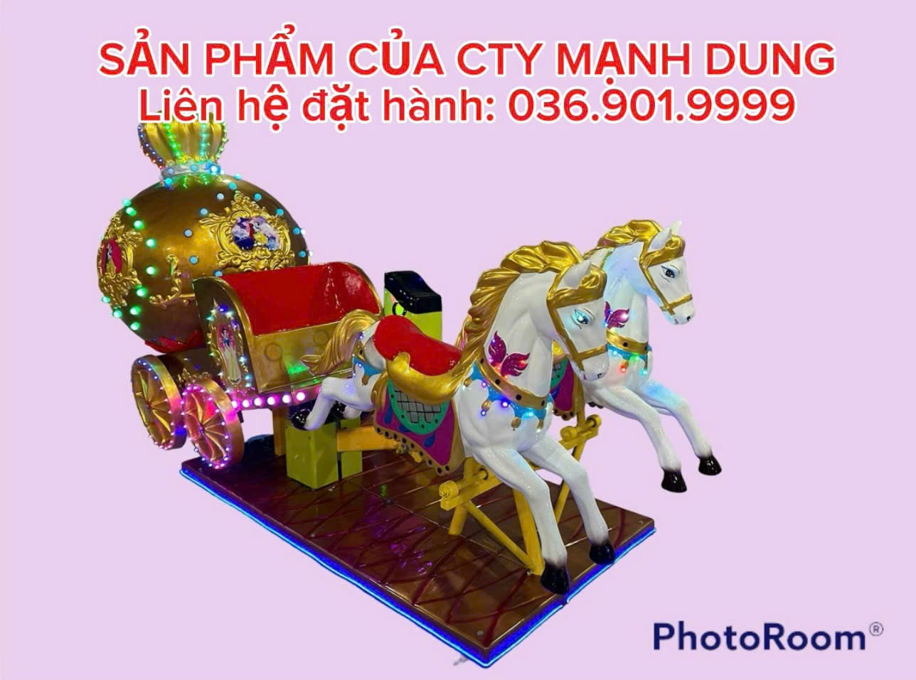 TRÒ CHƠI ĐỒ CHƠI XE NGỰA HOÀNG GIA