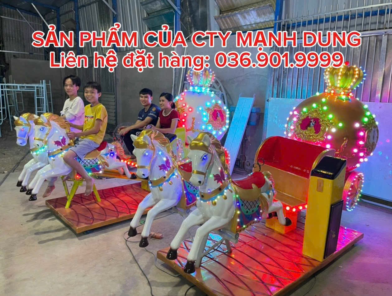 TRÒ CHƠI ĐỒ CHƠI XE NGỰA HOÀNG GIA