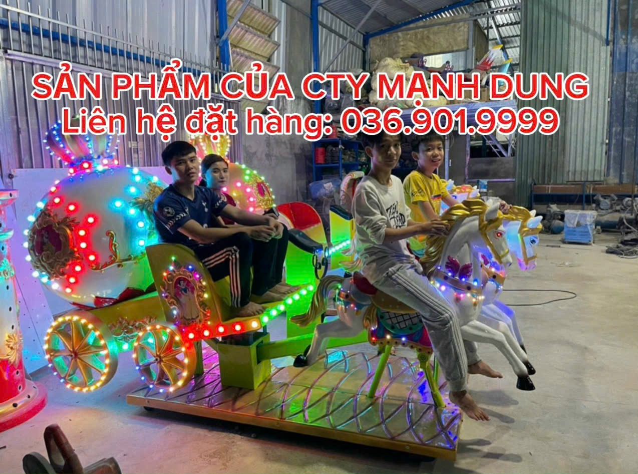 TRÒ CHƠI ĐỒ CHƠI XE NGỰA HOÀNG GIA