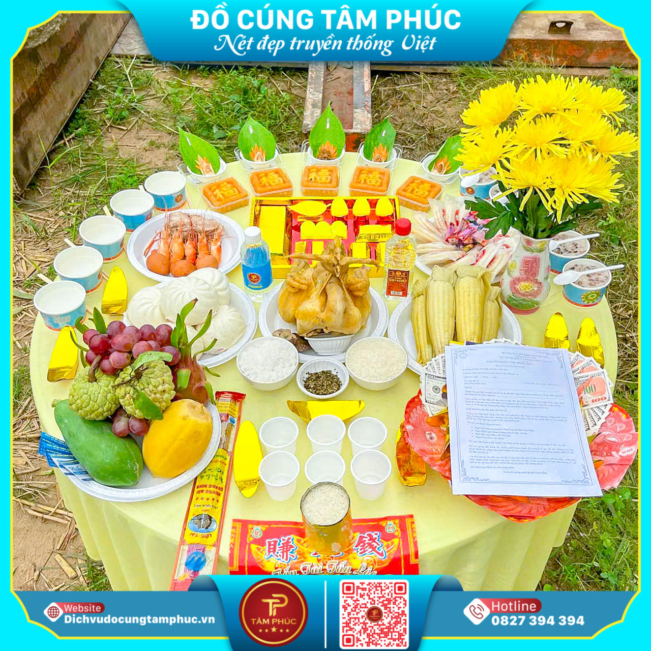 Dịch Vụ Cung Cấp Mâm Cúng Trọn Gói, Tiện Lợi Cho Mọi Nghi Lễ