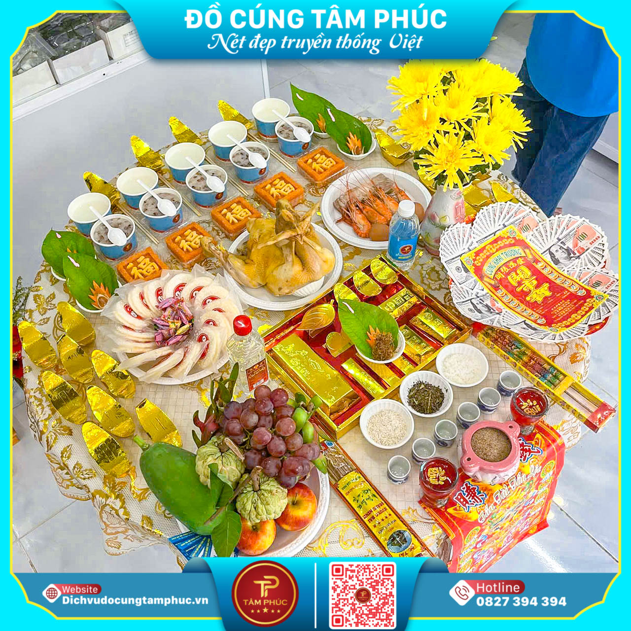 Dịch Vụ Cung Cấp Mâm Cúng Trọn Gói, Tiện Lợi Cho Mọi Nghi Lễ