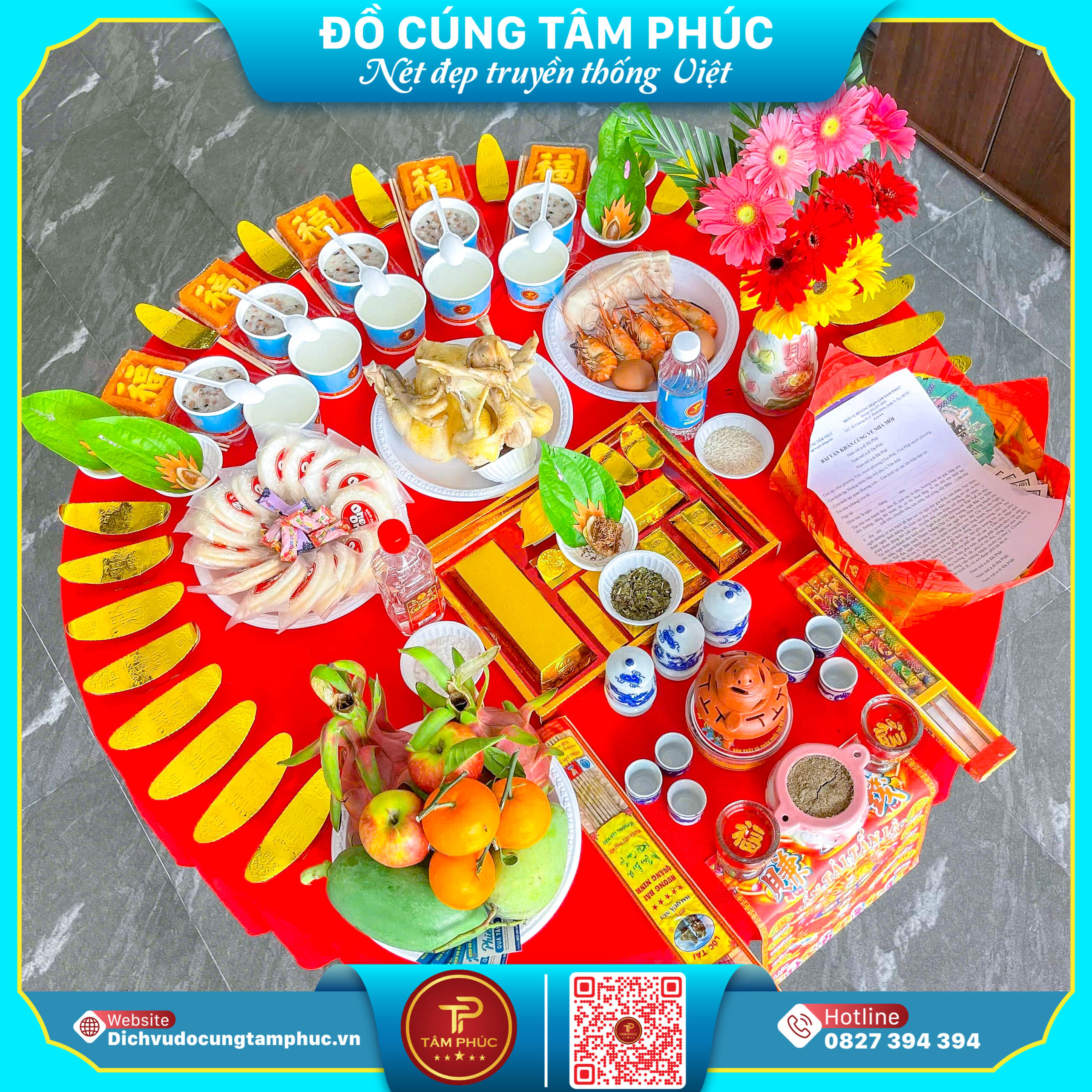 Dịch Vụ Cung Cấp Mâm Cúng Trọn Gói, Tiện Lợi Cho Mọi Nghi Lễ