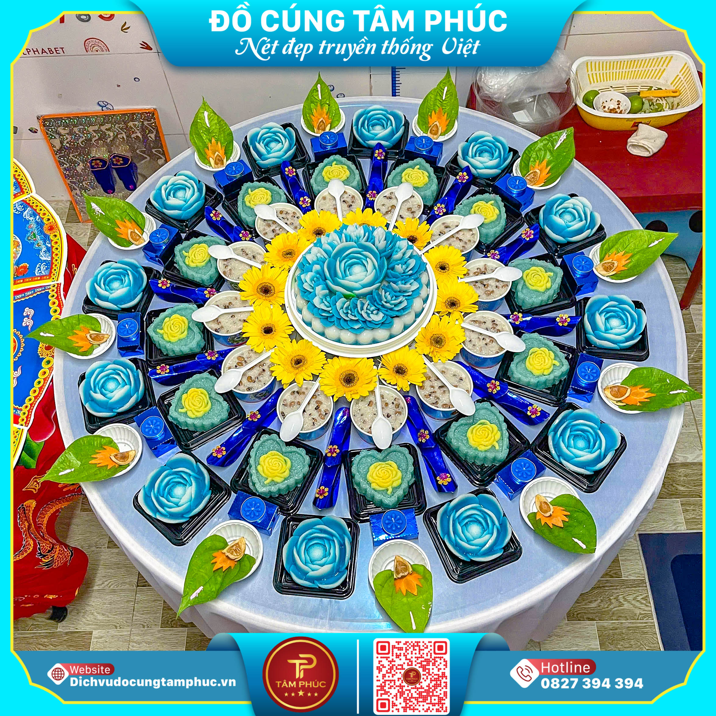 Mâm cúng thôi nôi, đầy tháng trọn gói Tại Cần Thơ.