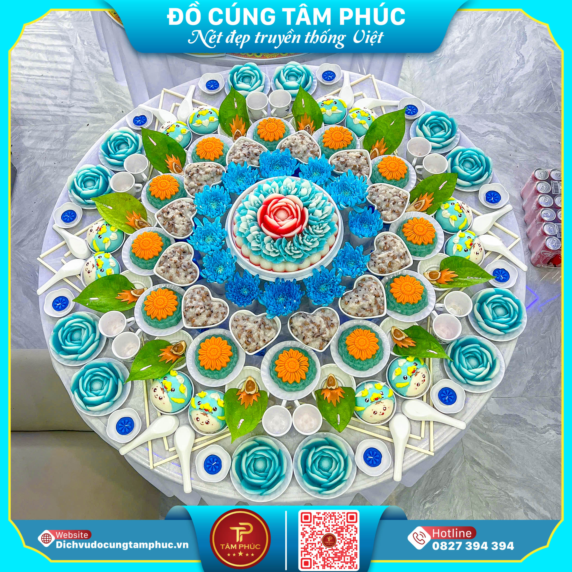 Mâm cúng căn cho bé đầy đủ, trọn gói cho bé Tại Cần Thơ,
