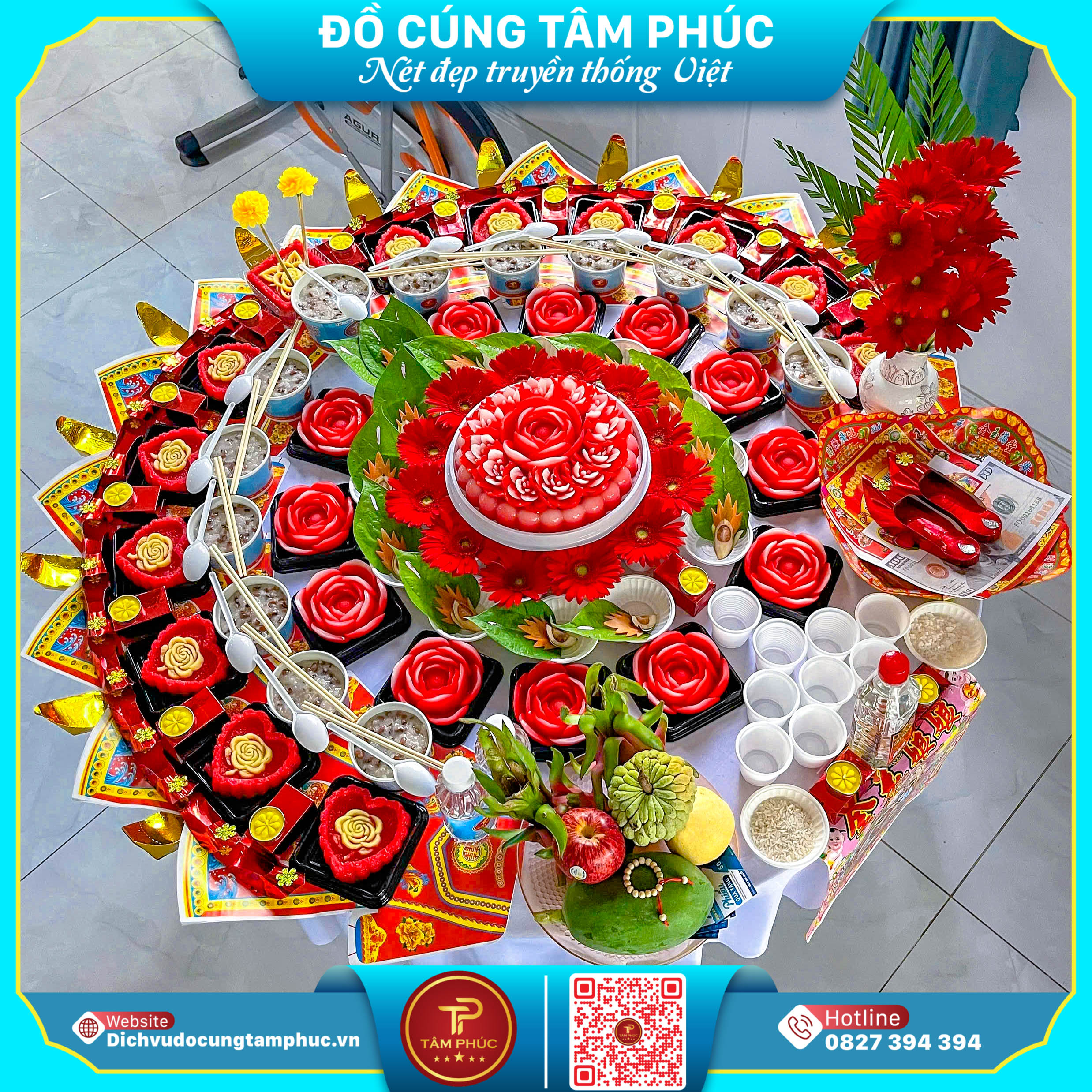 Mâm cúng căn cho bé đầy đủ, trọn gói cho bé Tại Cần Thơ,