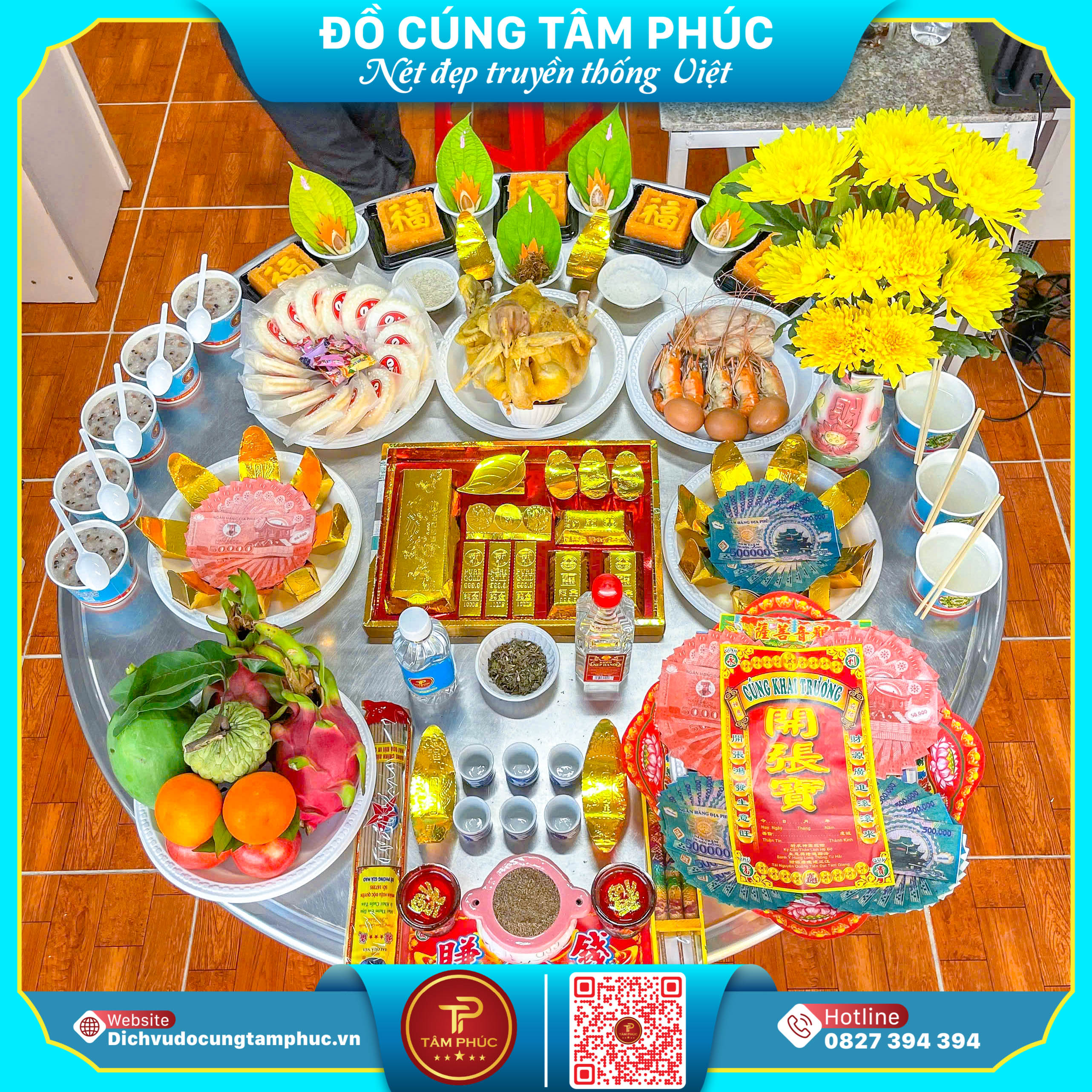 Gà Gáy Mở Lộc, Lễ Vật Luôn Có Trong Mâm Cúng Khai Trương