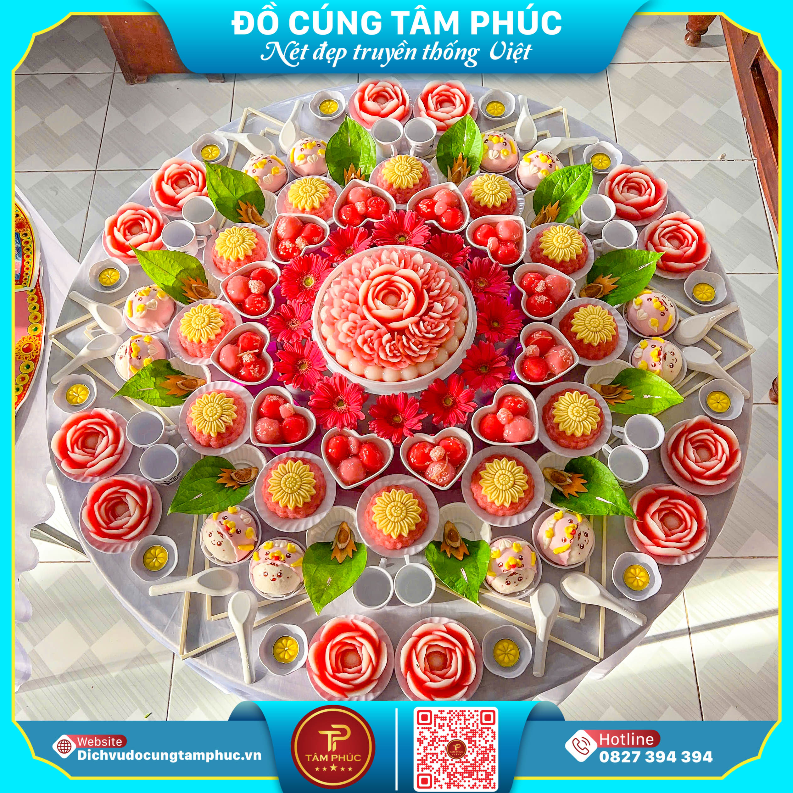 Vị trí đặt mâm cúng mụ cho bé chuẩn lễ nghi.