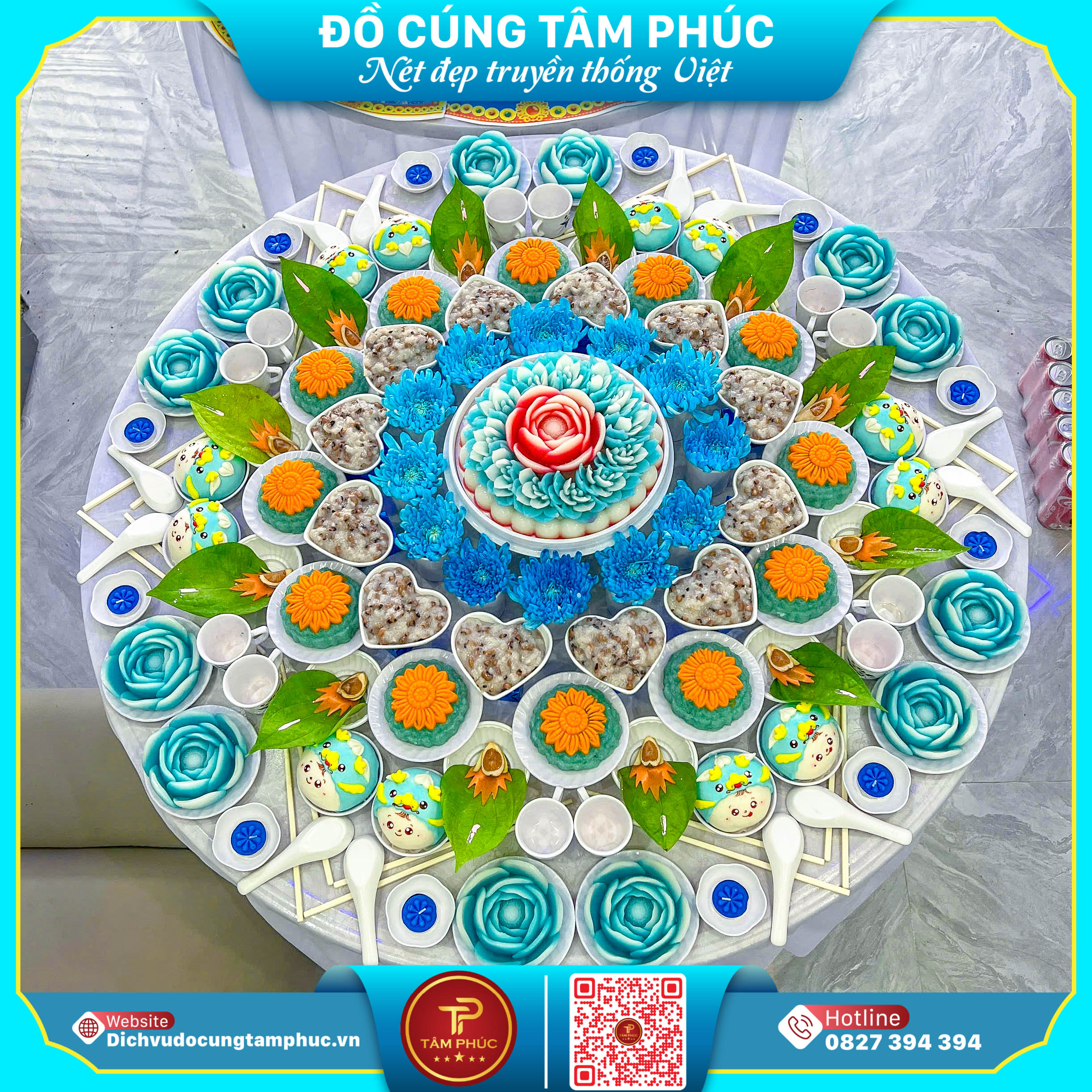 Vị trí đặt mâm cúng mụ cho bé chuẩn lễ nghi.