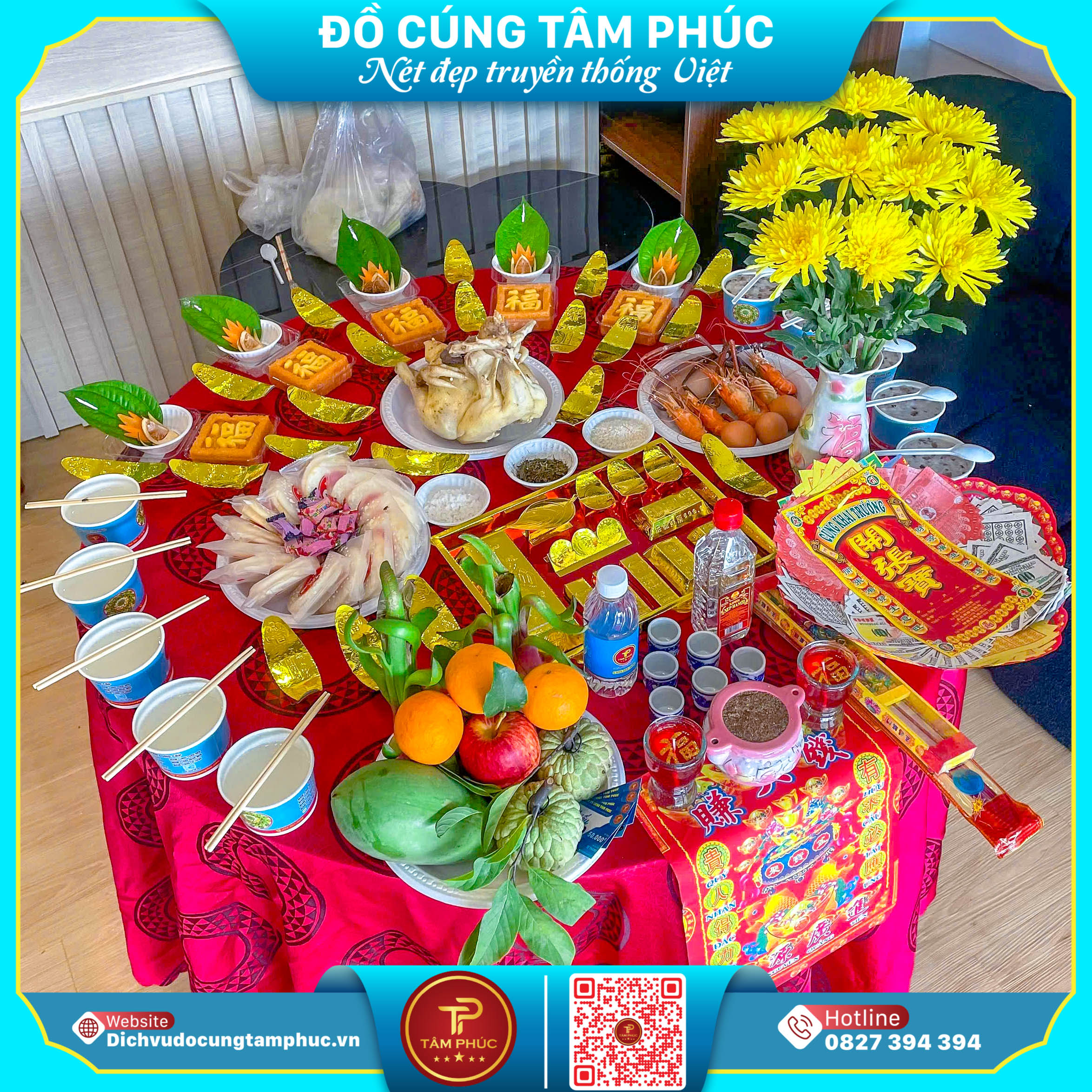 Ý nghĩa của việc đặt mâm cúng khai trương đúng vị trí,