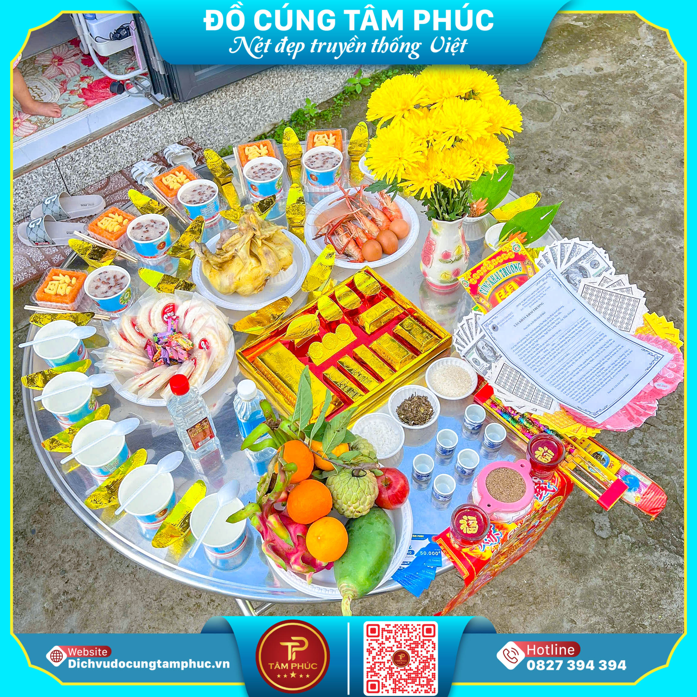 Ý nghĩa của việc đặt mâm cúng khai trương đúng vị trí,