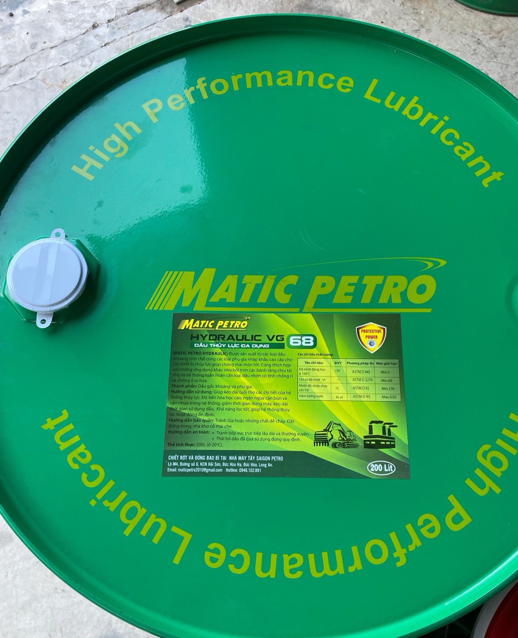 Đại lý mua bán dầu thủy lực 68, nhớt thủy lực 68 chính hãng, giá tốt.