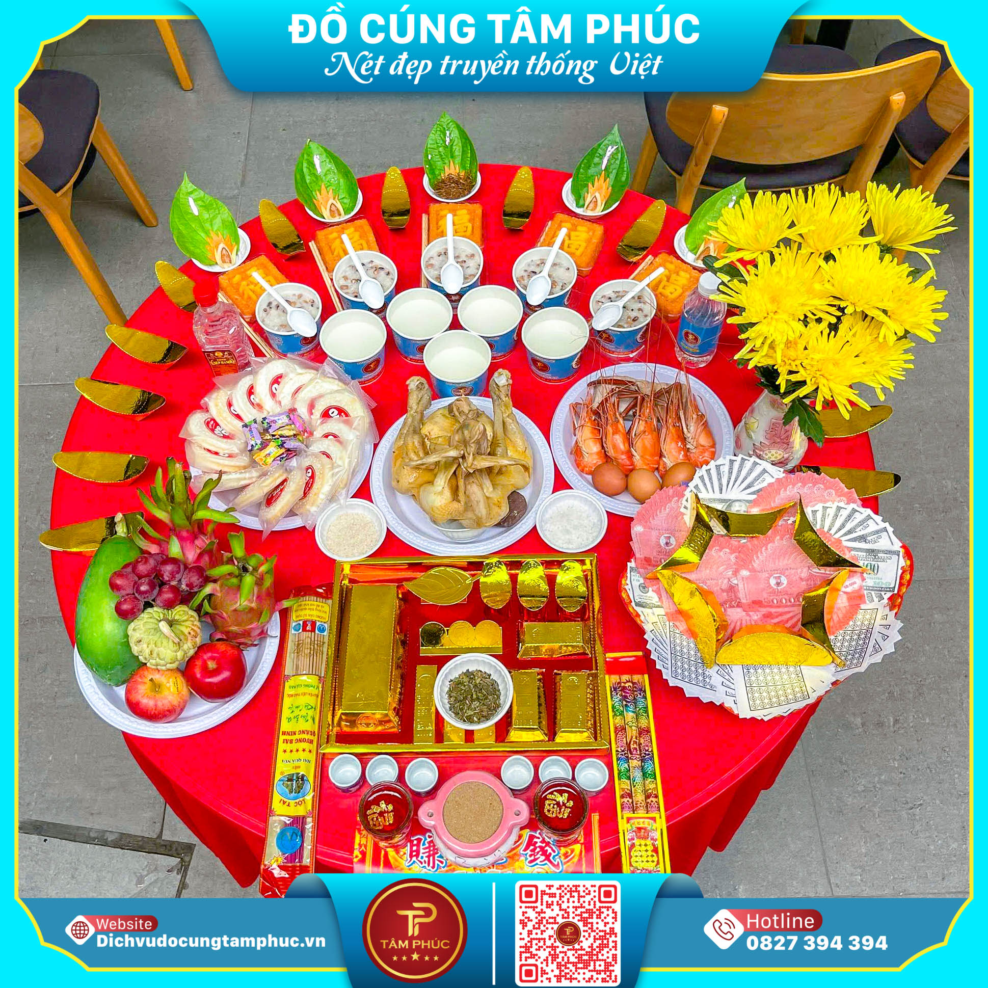 Mâm cúng khởi công, động thổ trọn gói tại Cần Thơ