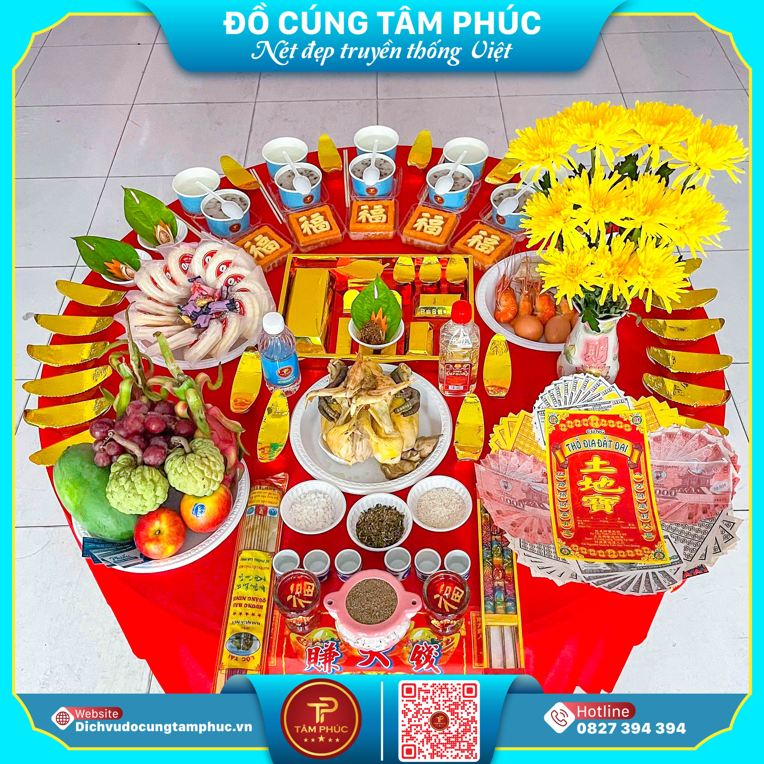 Khởi Đầu May Mắn, Mâm Cúng Động Thổ Chuẩn Tâm Linh Tại Cần Thơ