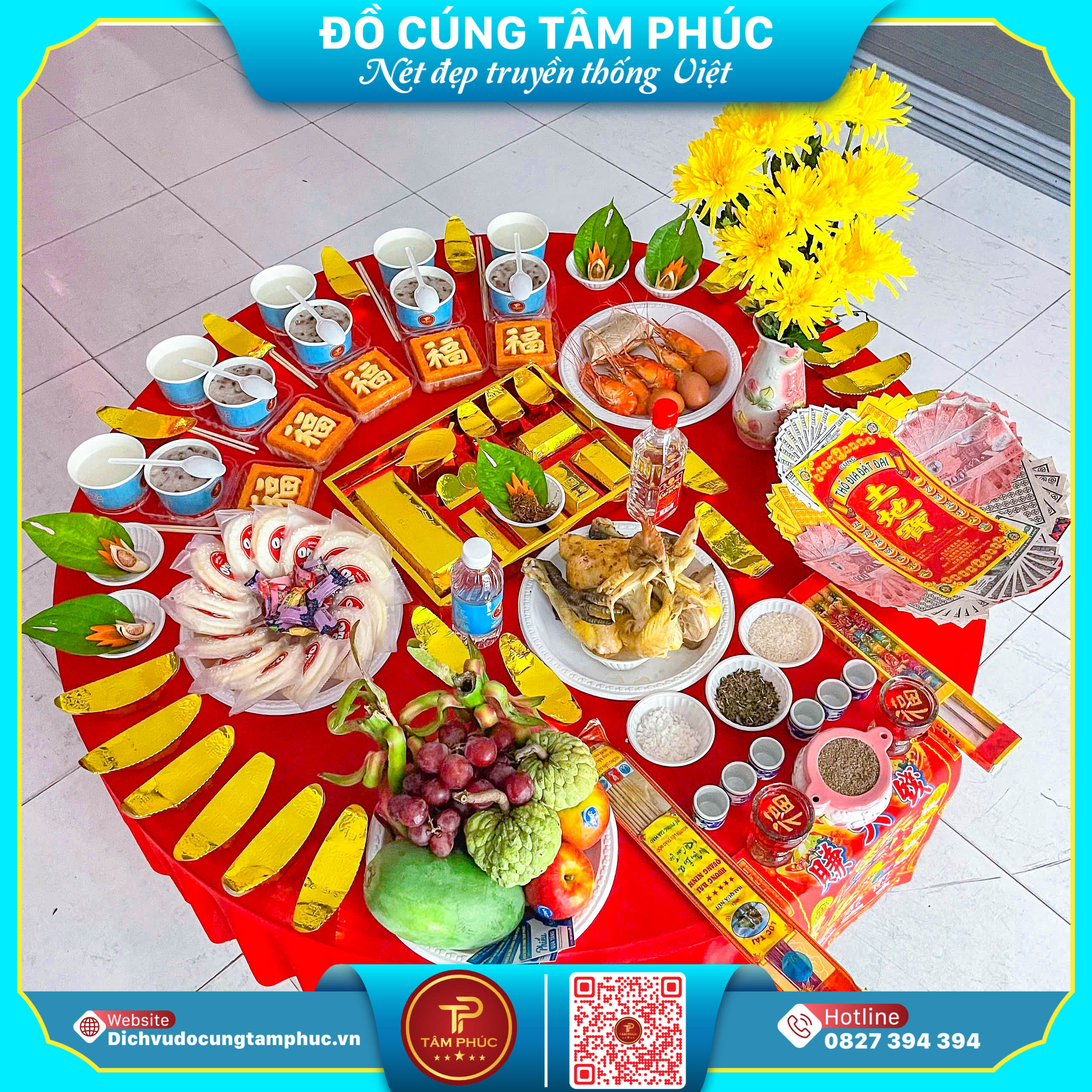 Khởi Đầu May Mắn, Mâm Cúng Động Thổ Chuẩn Tâm Linh Tại Cần Thơ