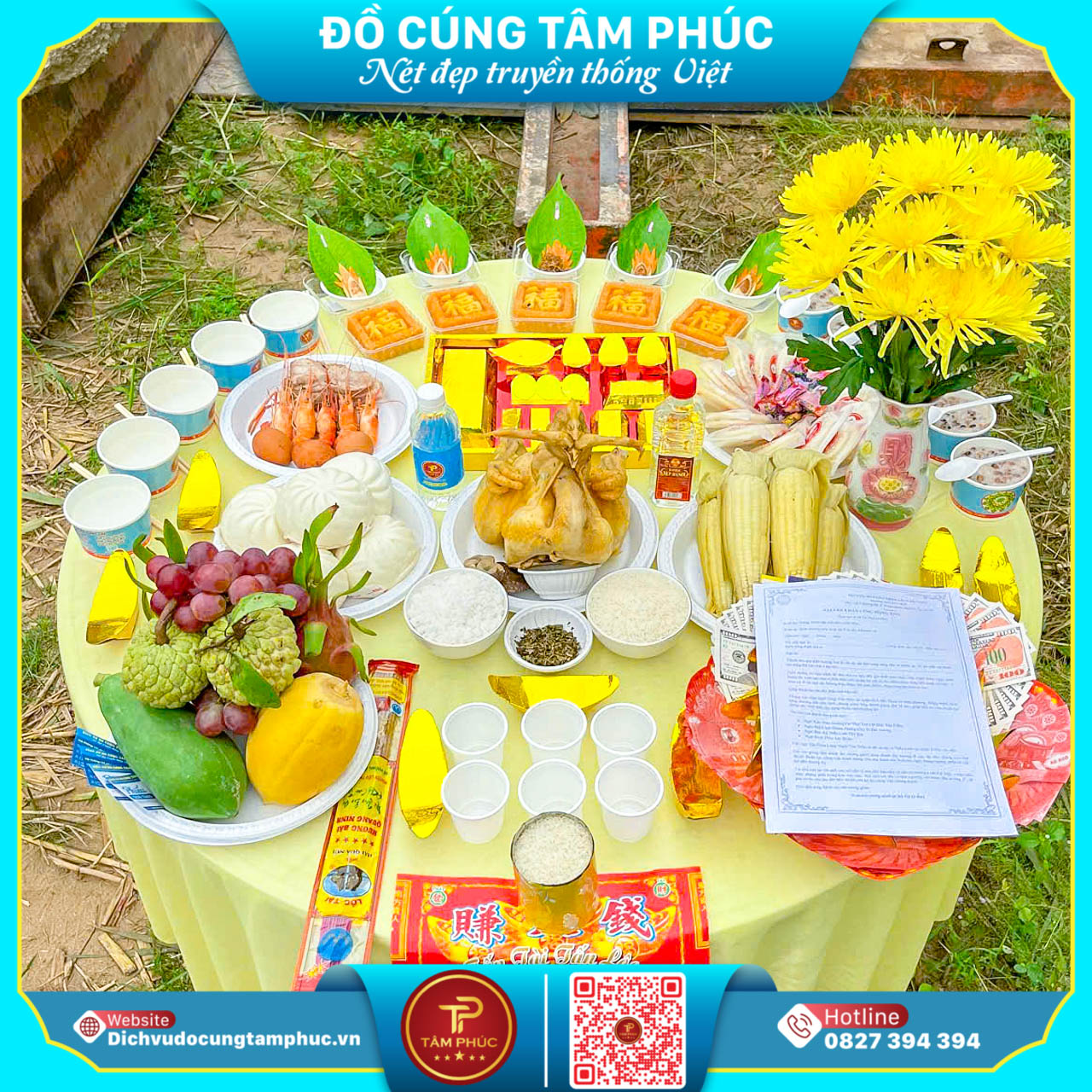 Khởi Đầu May Mắn, Mâm Cúng Động Thổ Chuẩn Tâm Linh Tại Cần Thơ