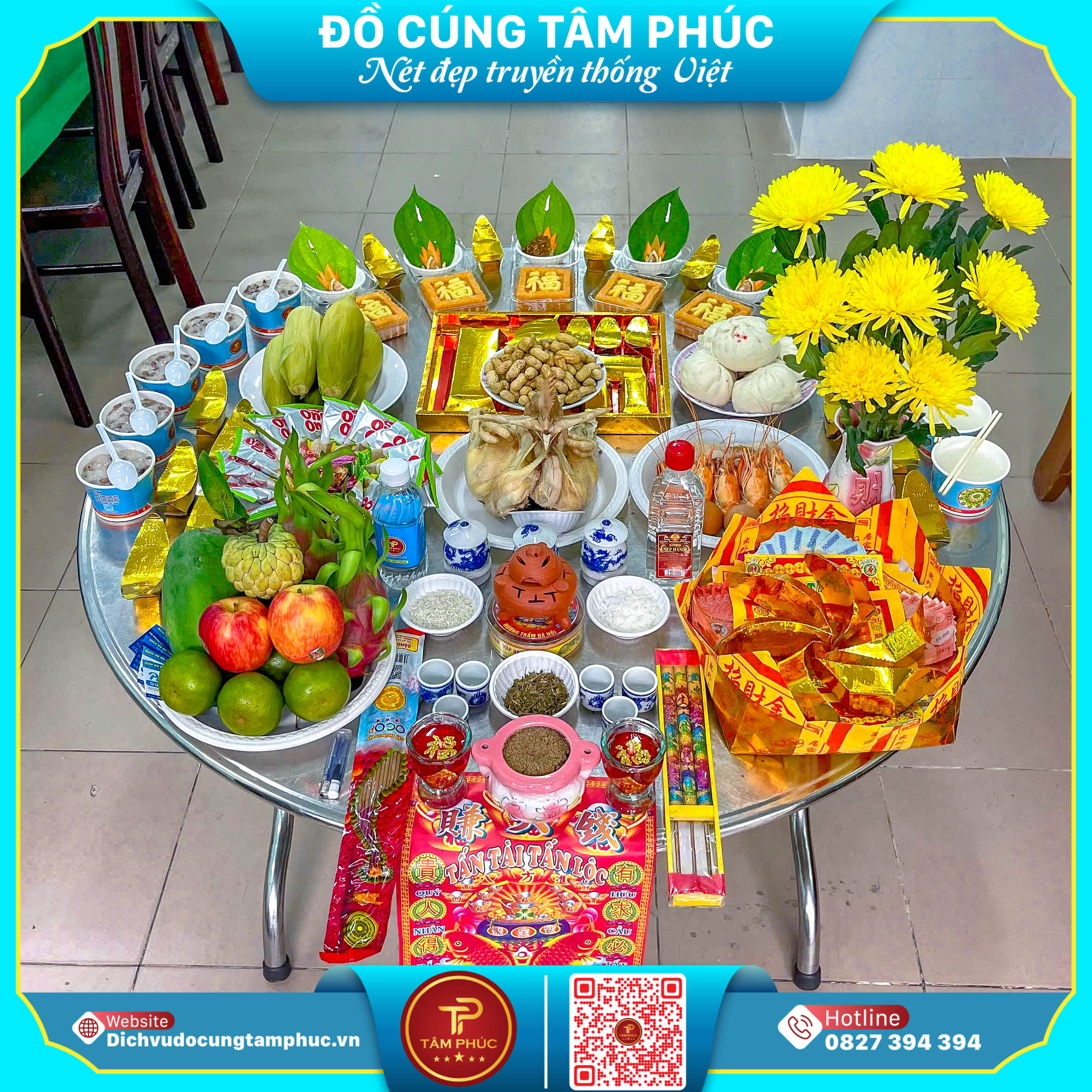 ý nghĩa của gà trống trên mâm cúng mụ cho bé.
