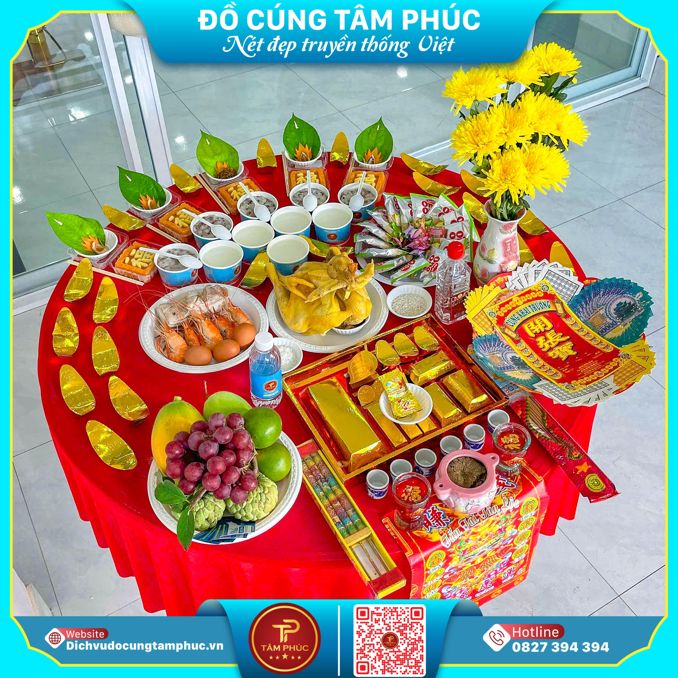 ý nghĩa của gà trống trên mâm cúng mụ cho bé.