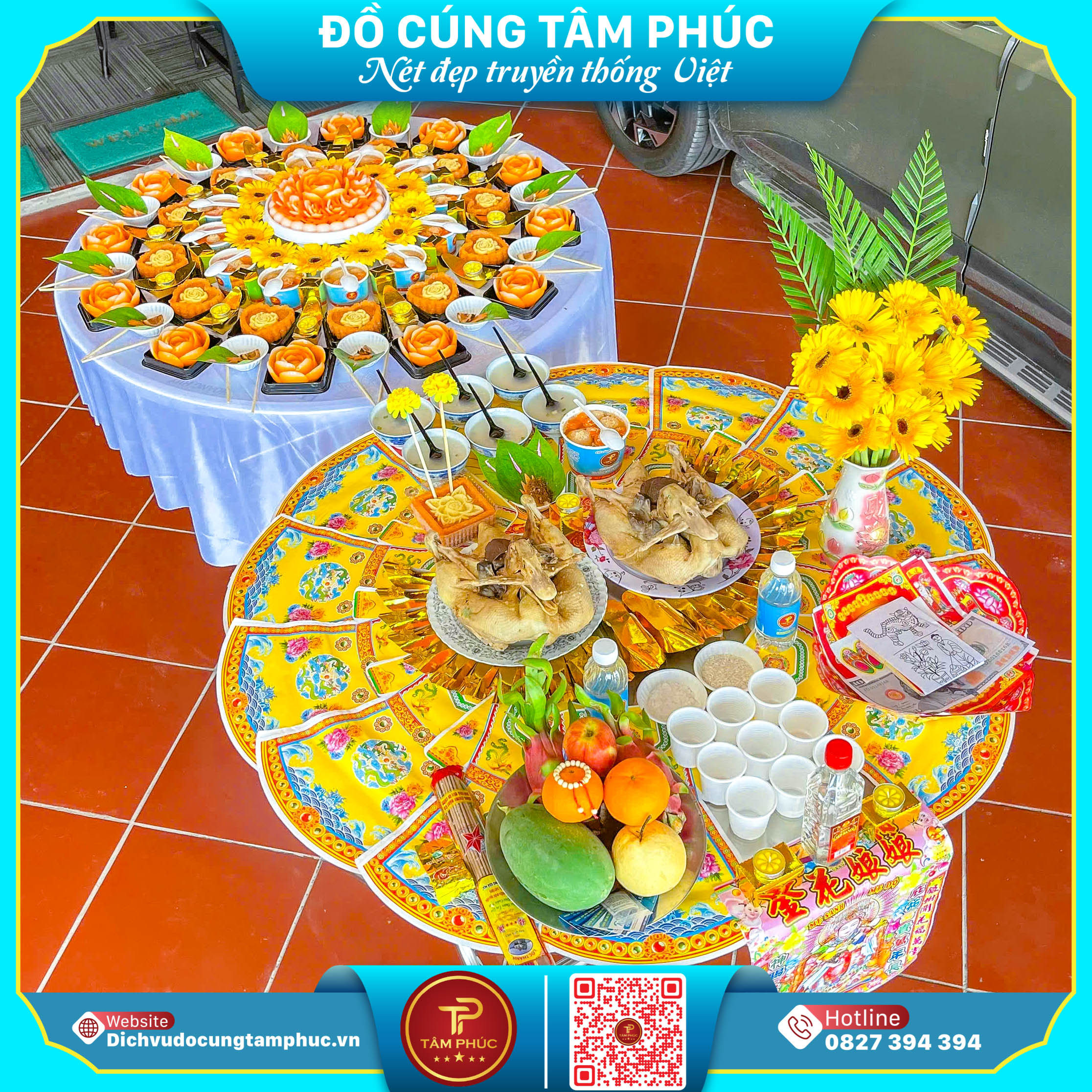 Vì sao trên mâm cúng mụ cho bé phải có đủ ngũ quả.
