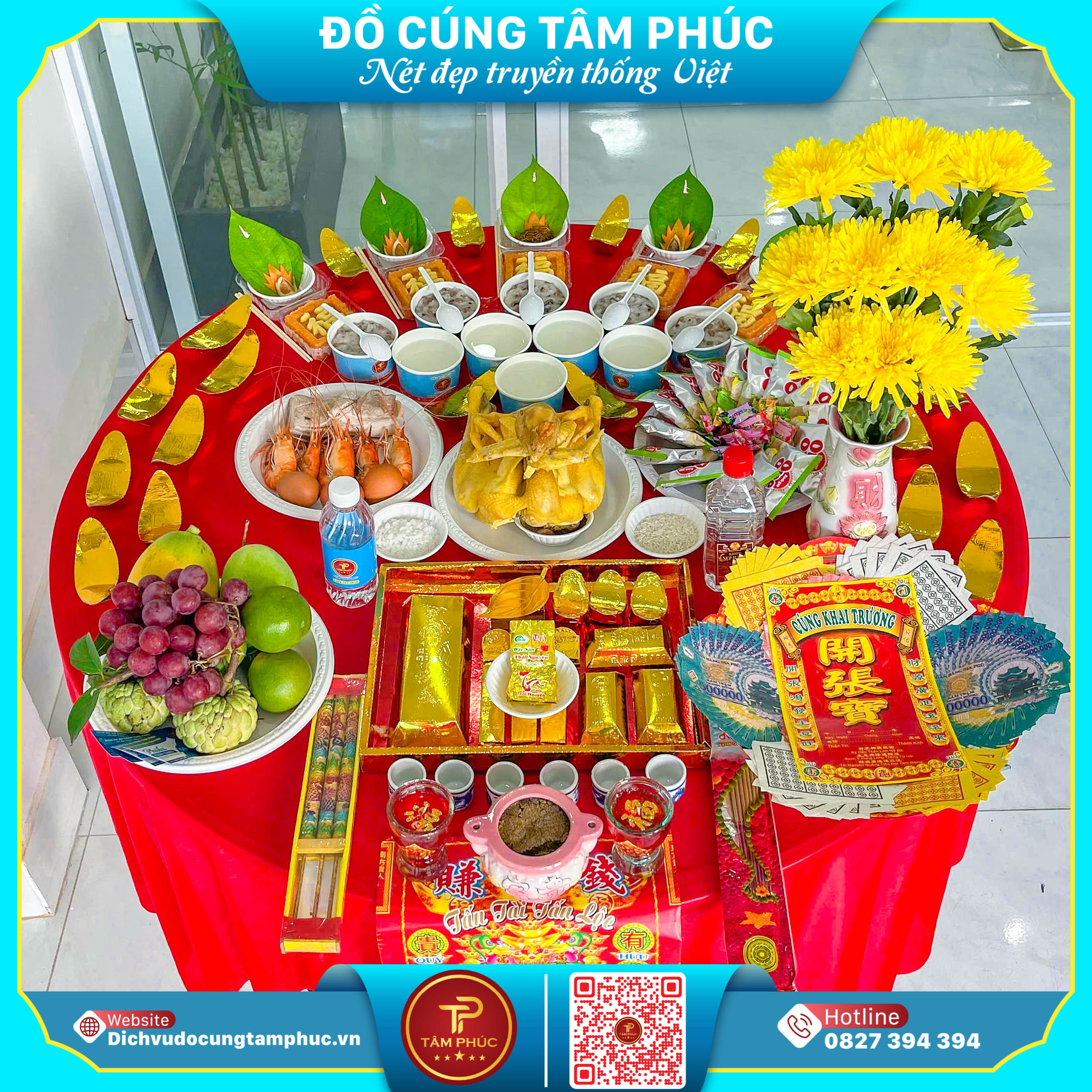 Ý Nghĩa 3 ly Rượu và 3 Ly Nước Trên Mâm Cúng Khai Trương