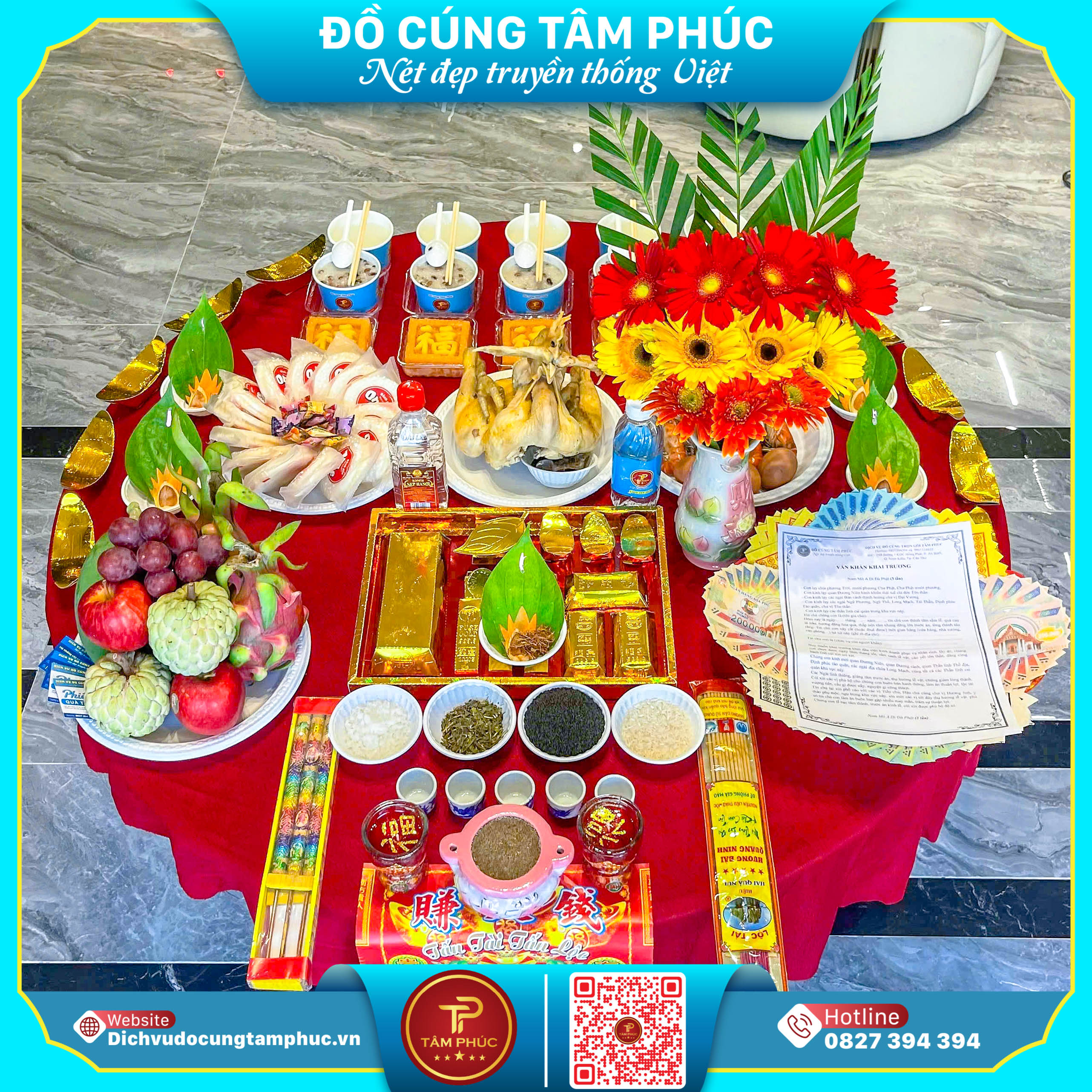 Ý Nghĩa 3 ly Rượu và 3 Ly Nước Trên Mâm Cúng Khai Trương