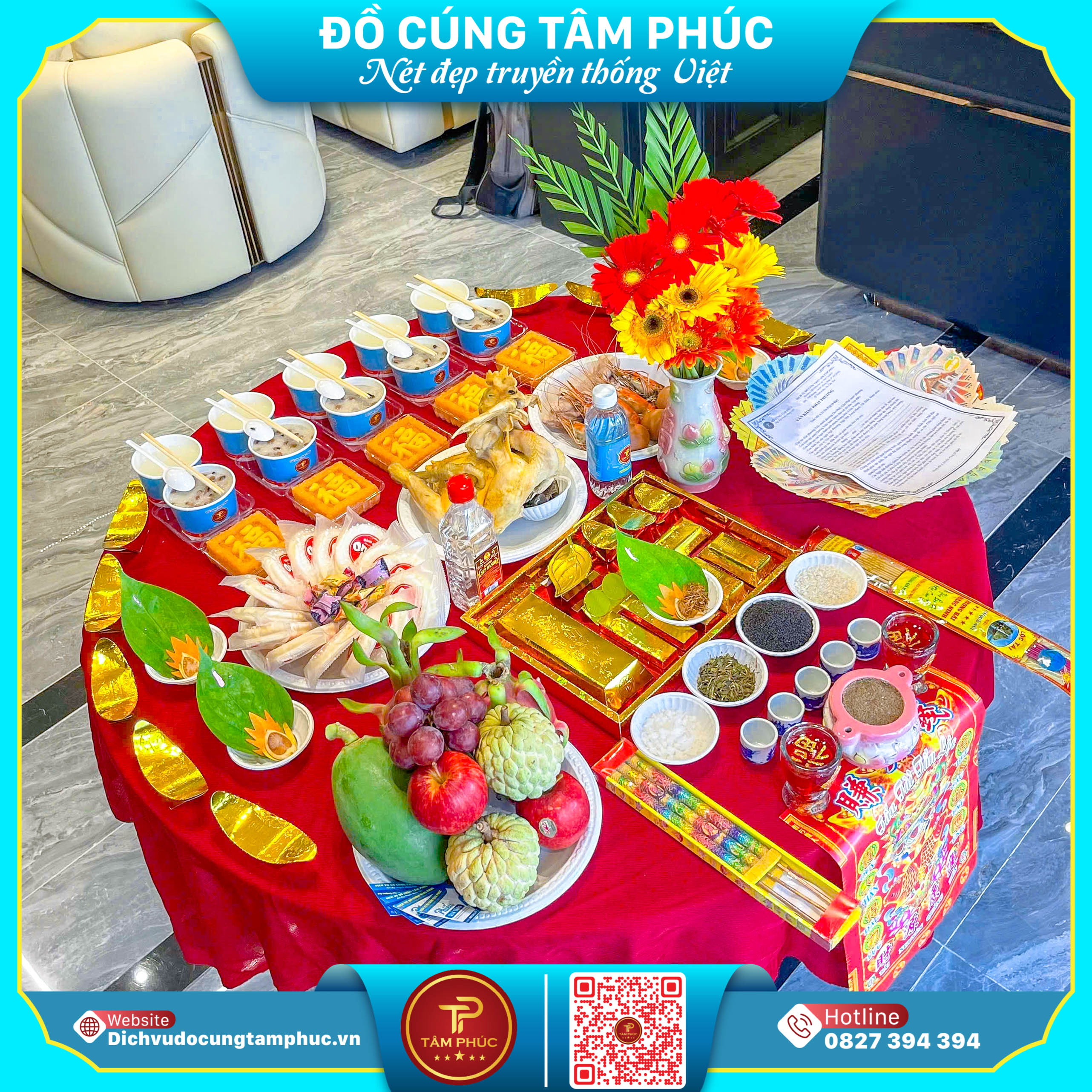 Ý Nghĩa 3 ly Rượu và 3 Ly Nước Trên Mâm Cúng Khai Trương