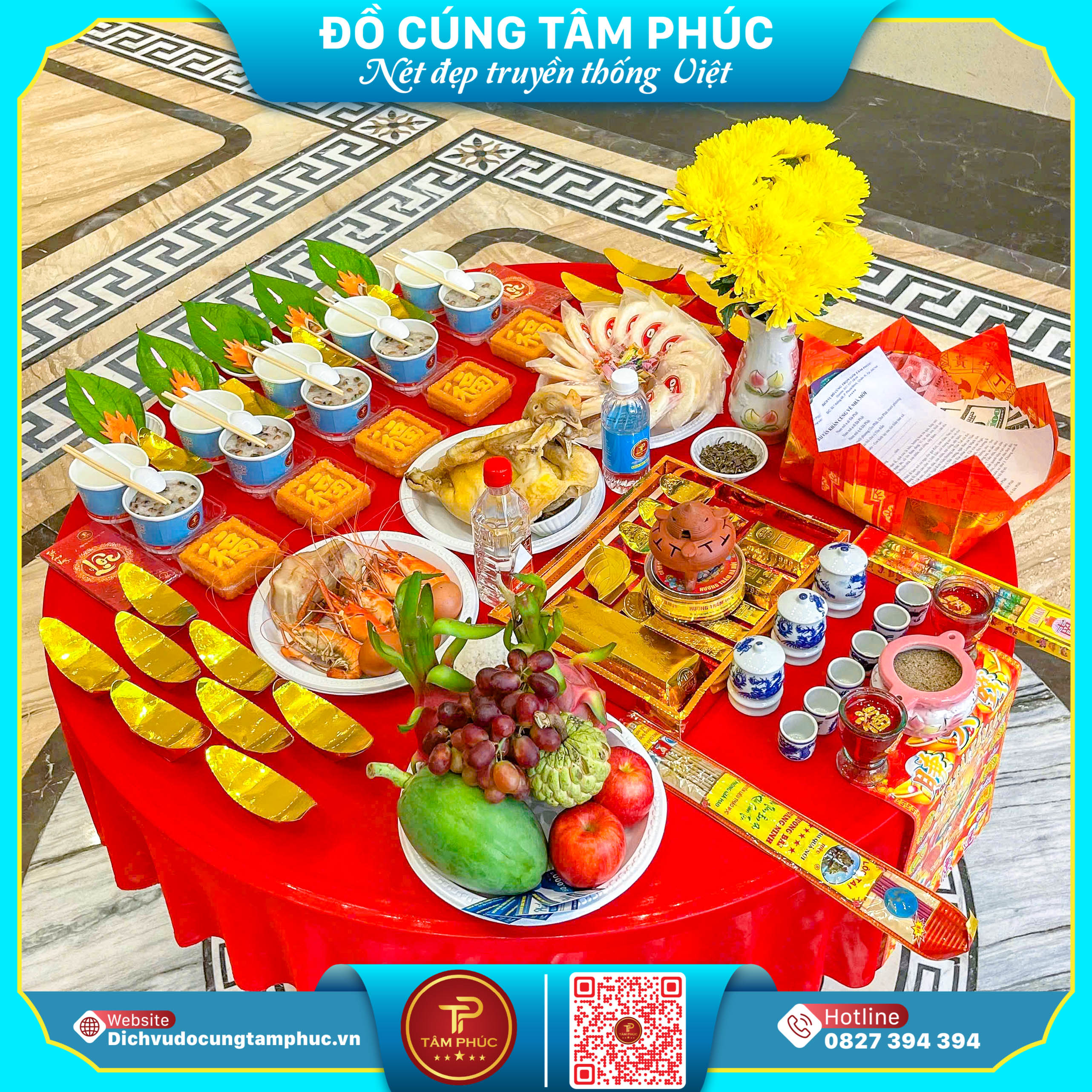 Mâm Cúng Nhập Trạch Trọn Gói, Chuẩn Nghi Lễ Tại Cần Thơ