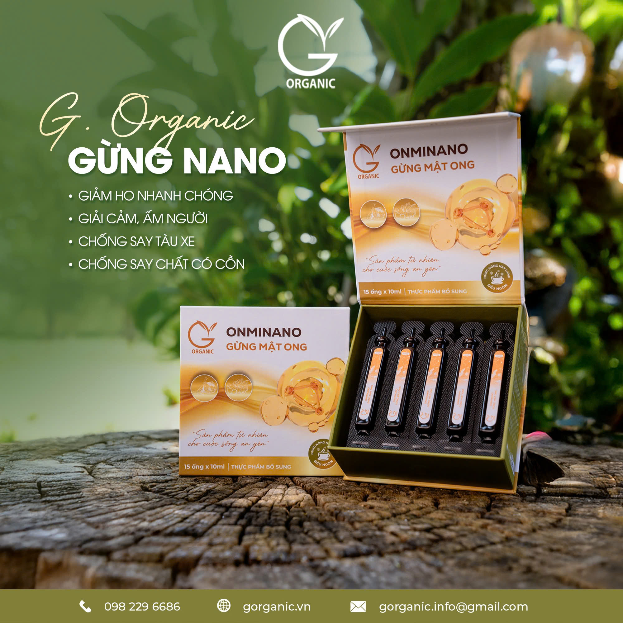 G.Organic thực phẩm không chỉ nuôi thân - mà còn nuôi cả tâm & trí