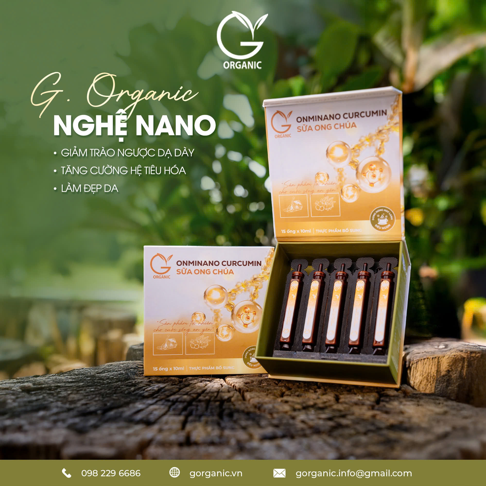 G.Organic - thực phẩm hạnh phúc được gieo trồng từ tình yêu & sự thật