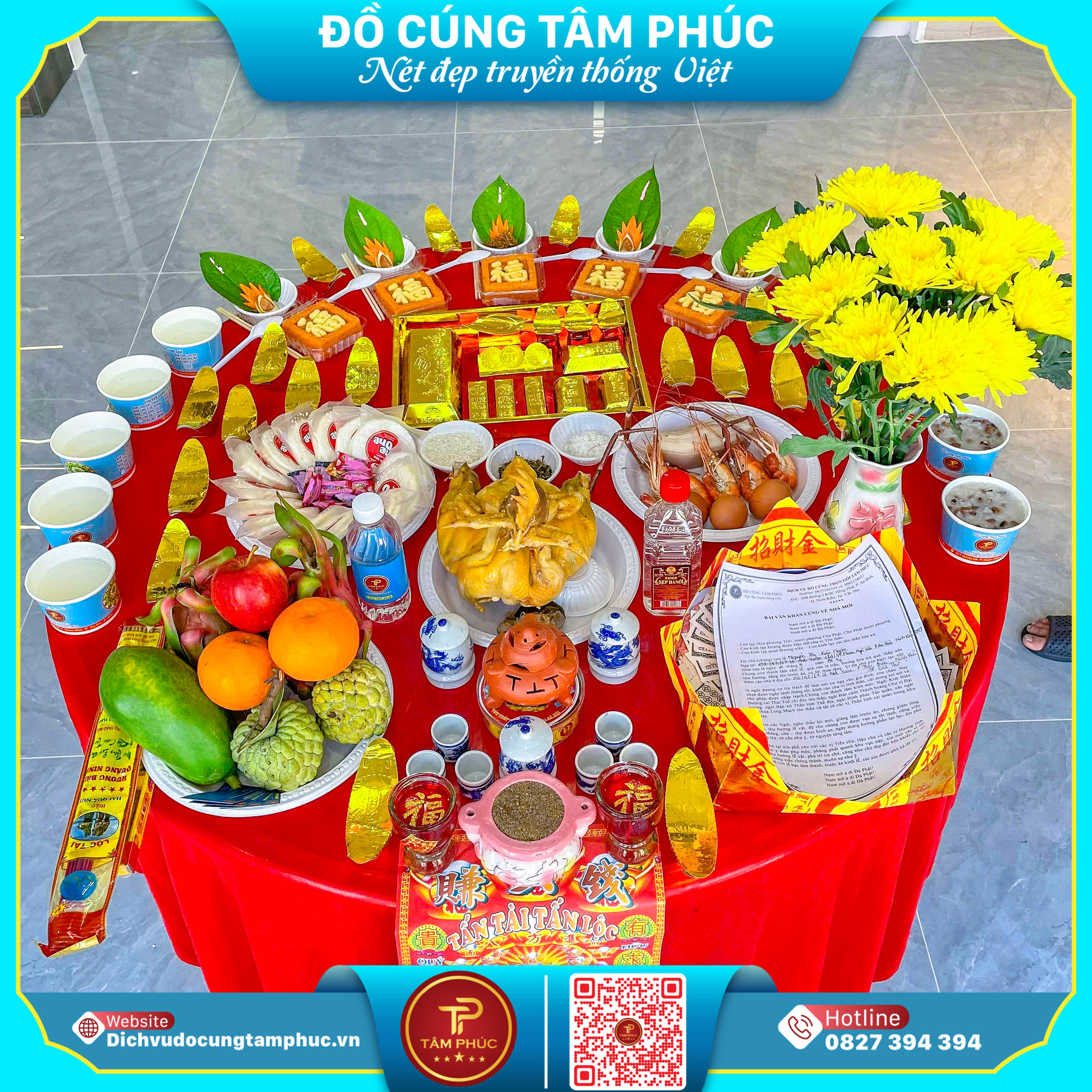 Cúng nhập trạch đúng cách giao đạo bình an , tài lộc sinh sôi.