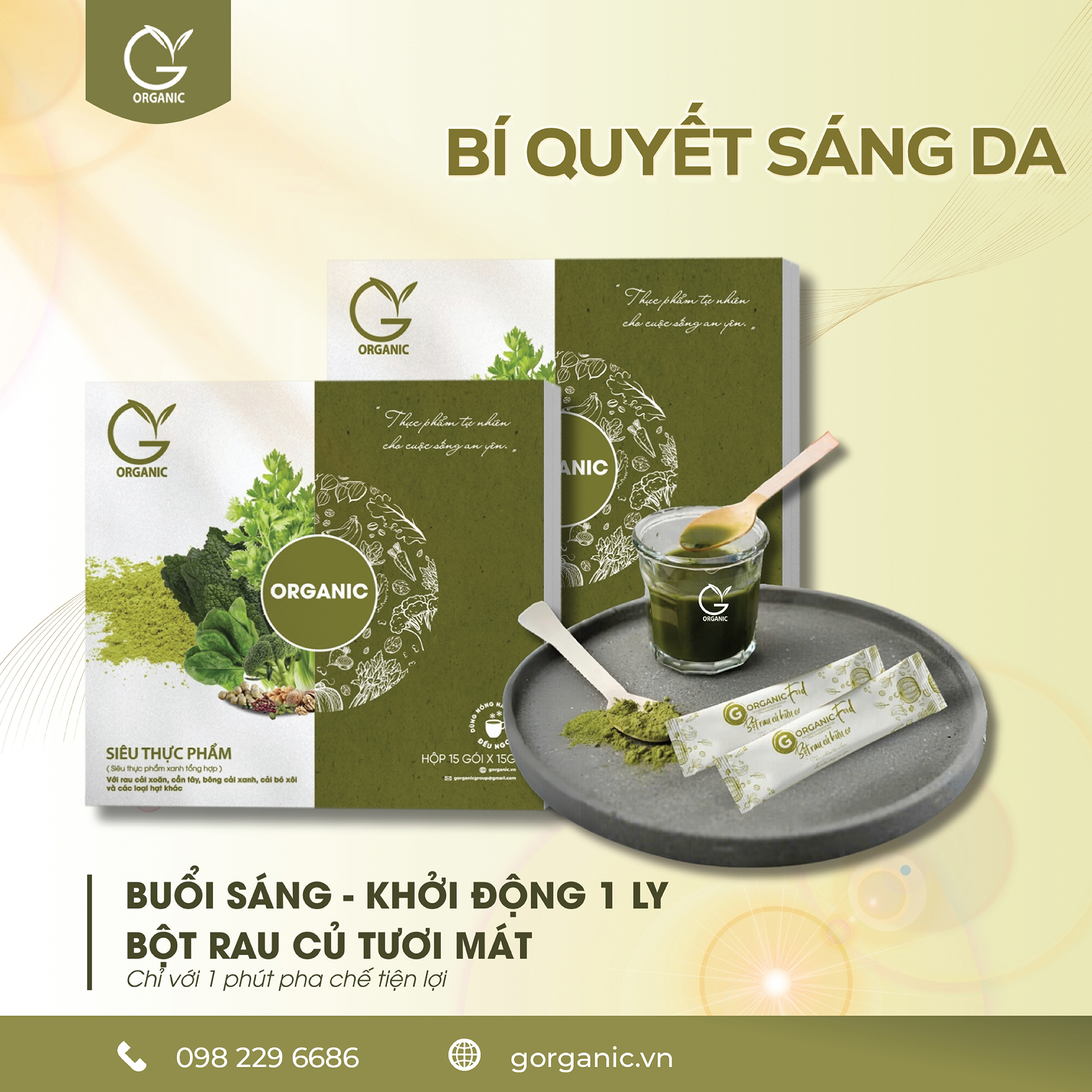 Giải pháp hỗ trợ sức khoẻ đường ruột từ chất xơ và vitamin G.Organic