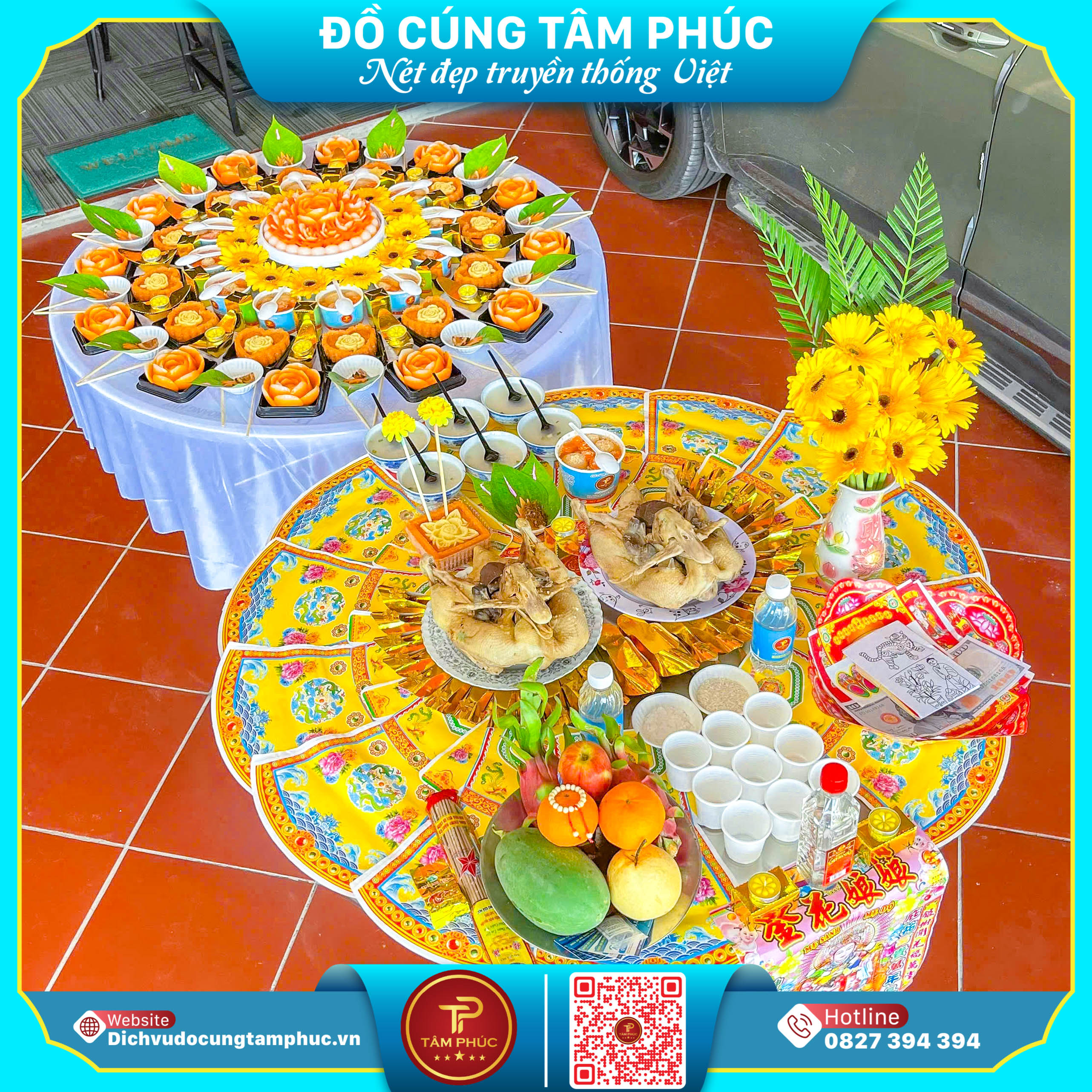 Mâm Cúng Căn 3,6,9,12 Tuổi Cho Con Tại Cần Thơ