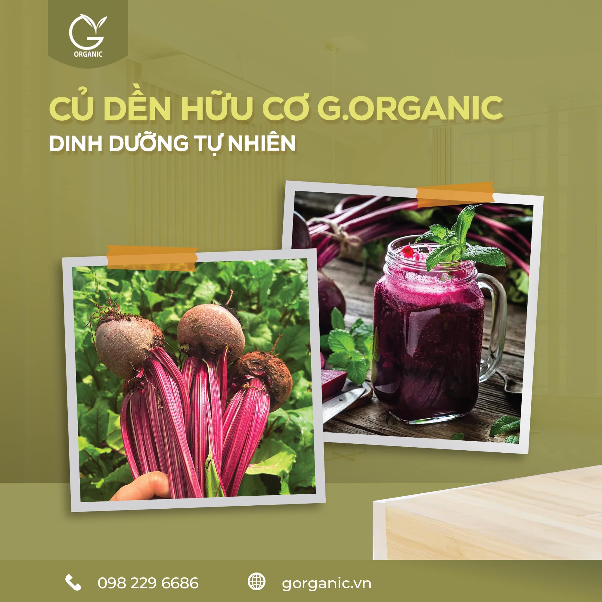 Bột rau củ G.Organic hỗ trợ cung cấp chất xơ
